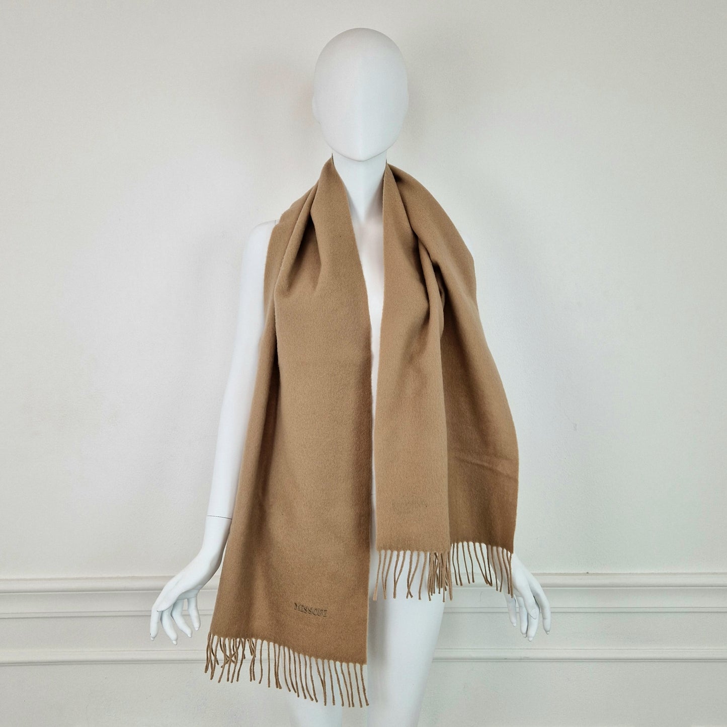 Sciarpa Missoni cammello