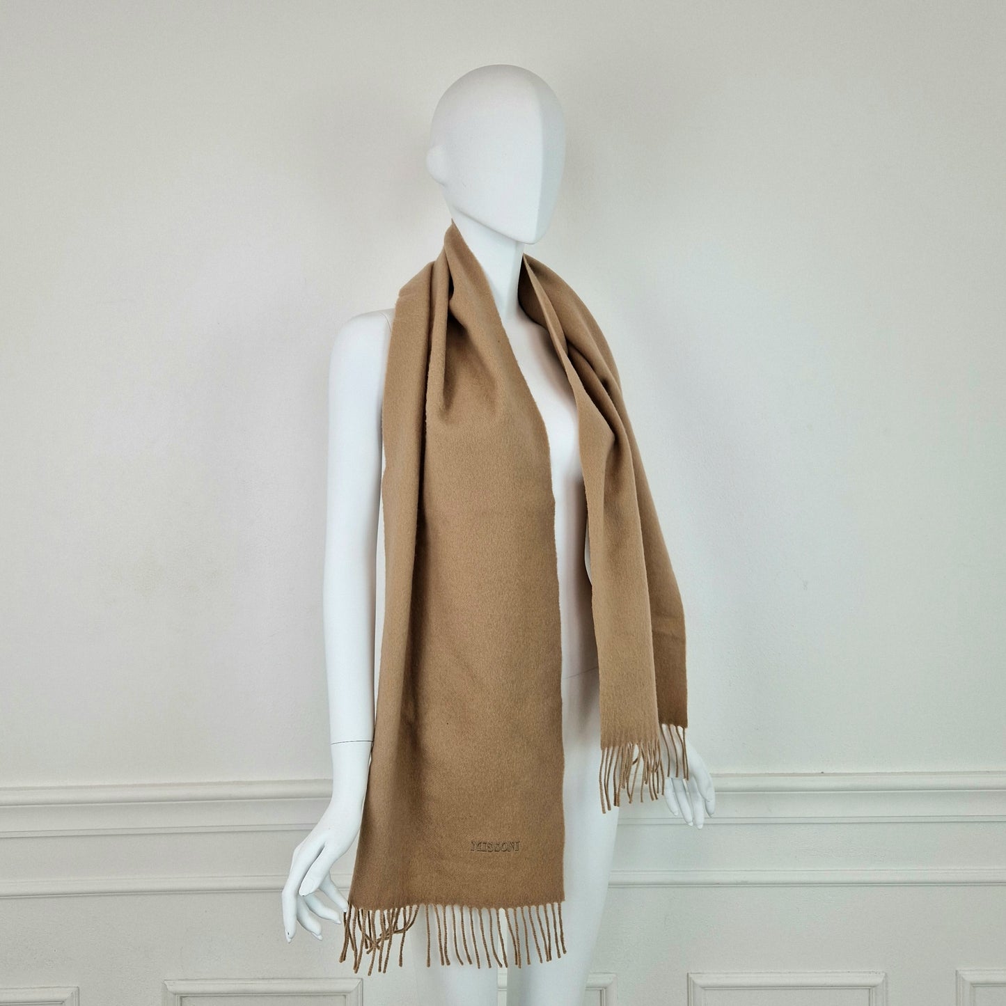 Sciarpa Missoni cammello