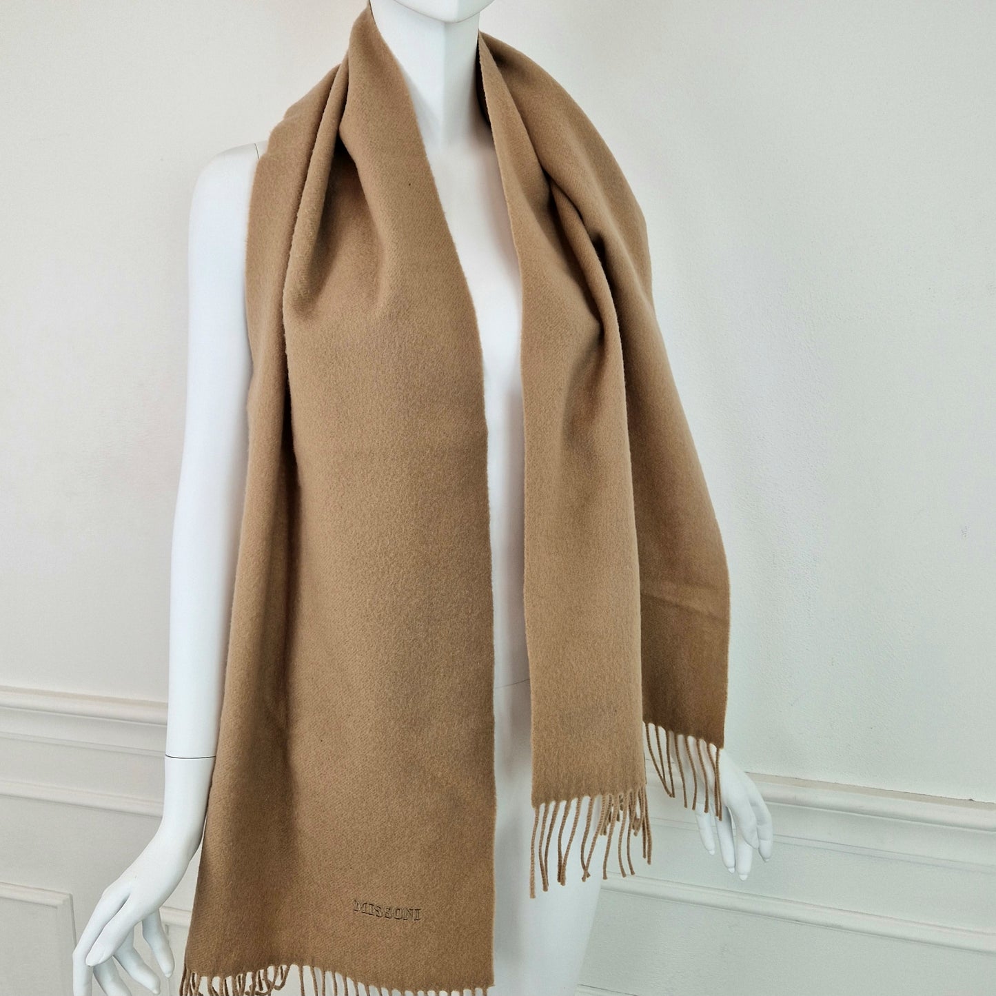Sciarpa Missoni cammello