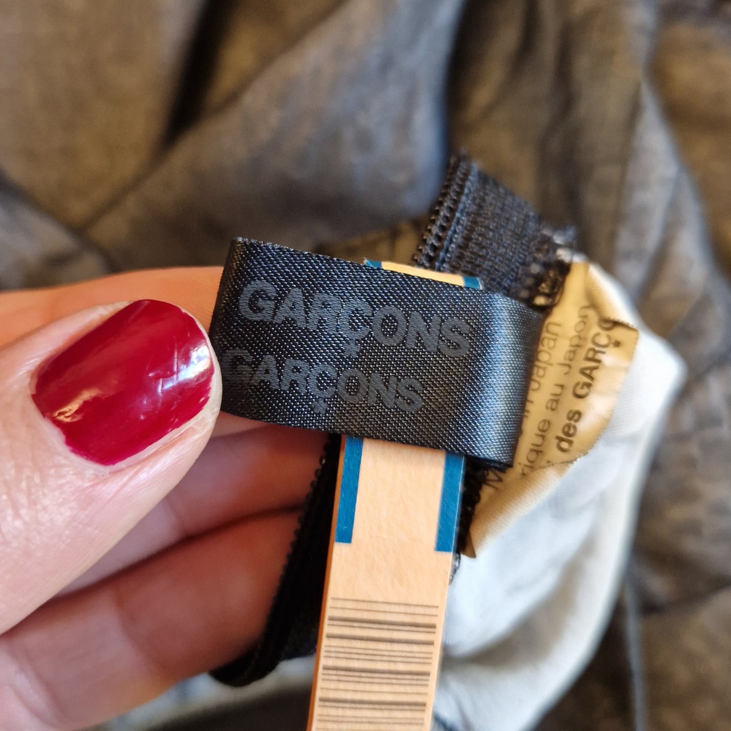 Abito Comme des Garçons doppio strato