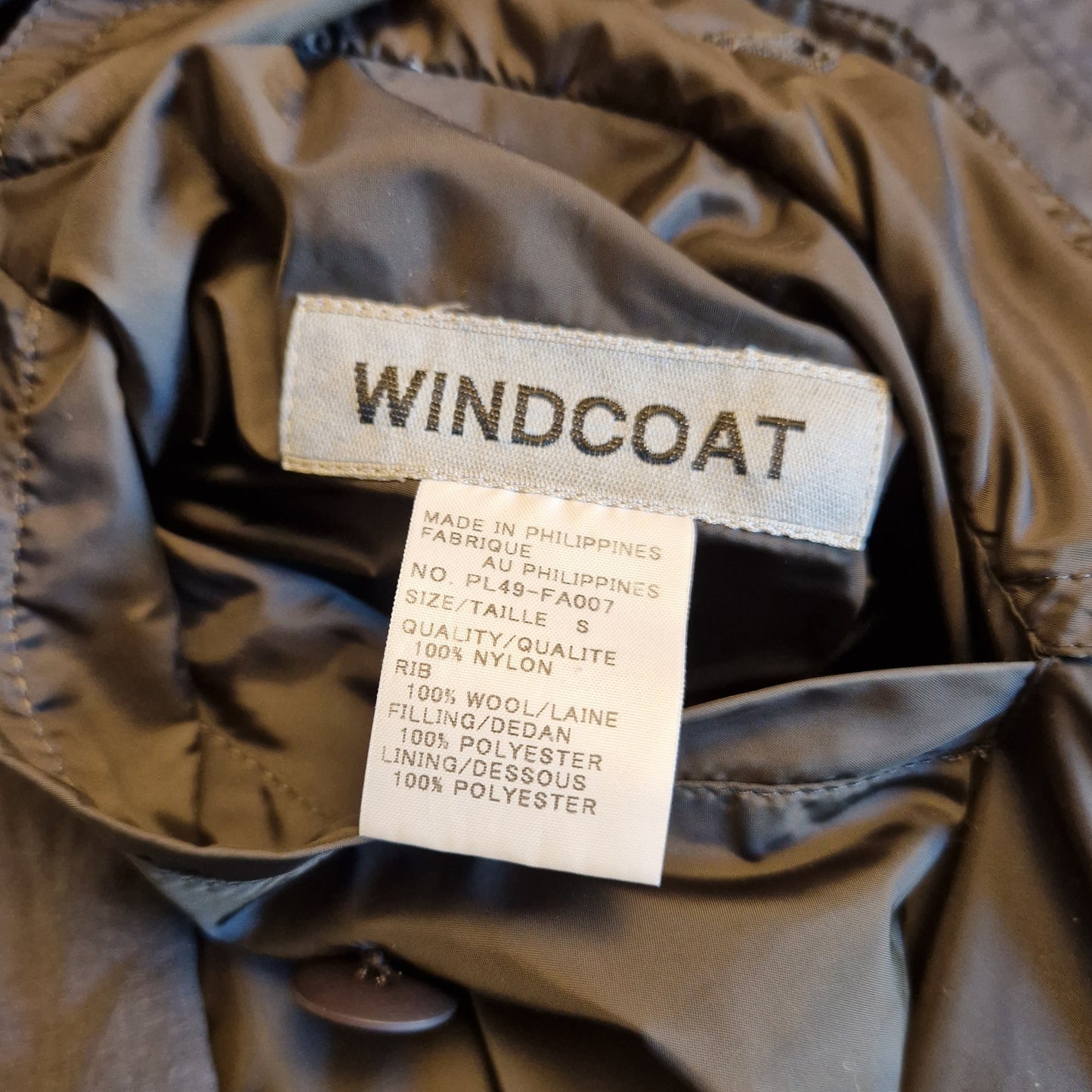 Windcoat Issey Miyake double face