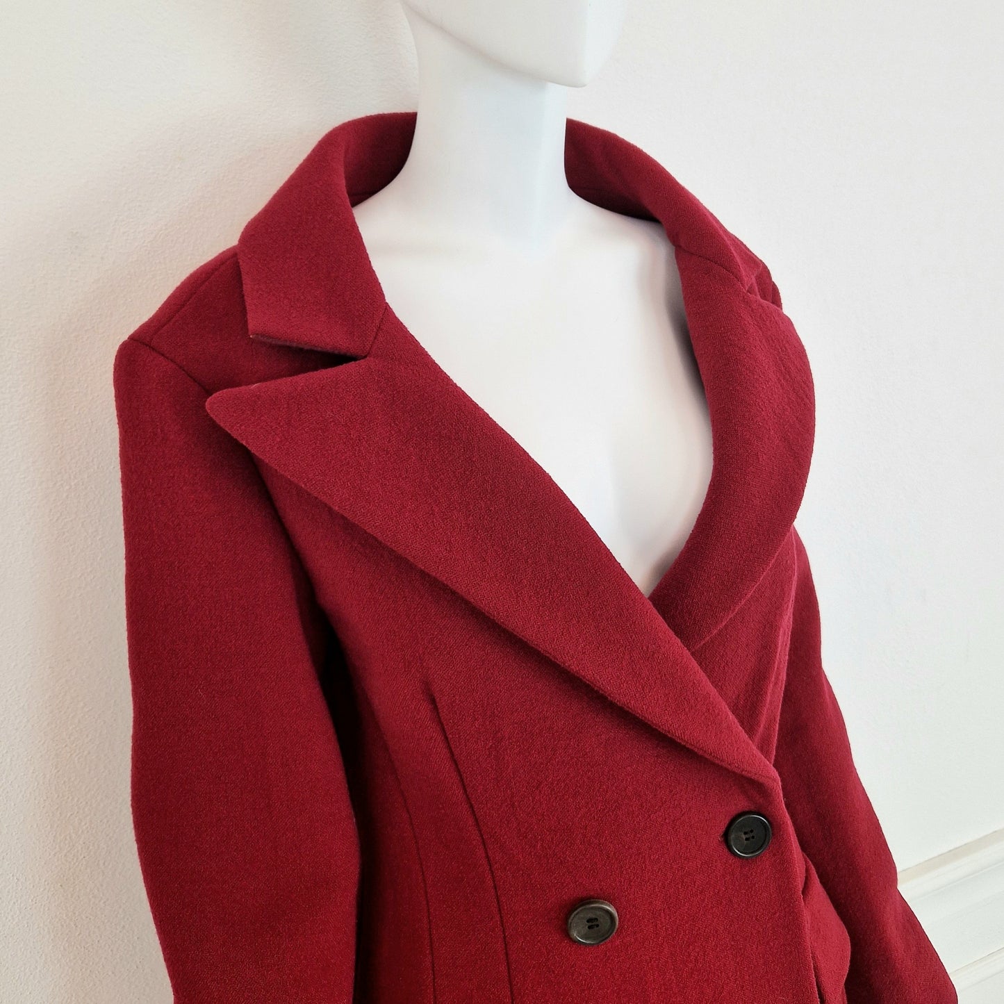 Cappotto Prada Fw2009 rosso carminio