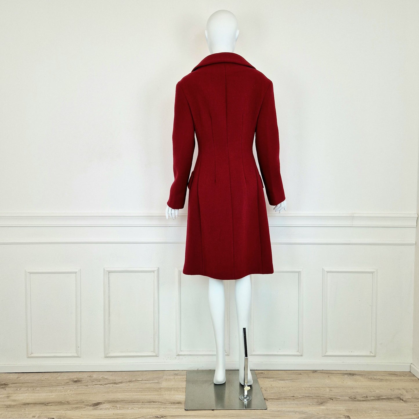 Cappotto Prada Fw2009 rosso carminio