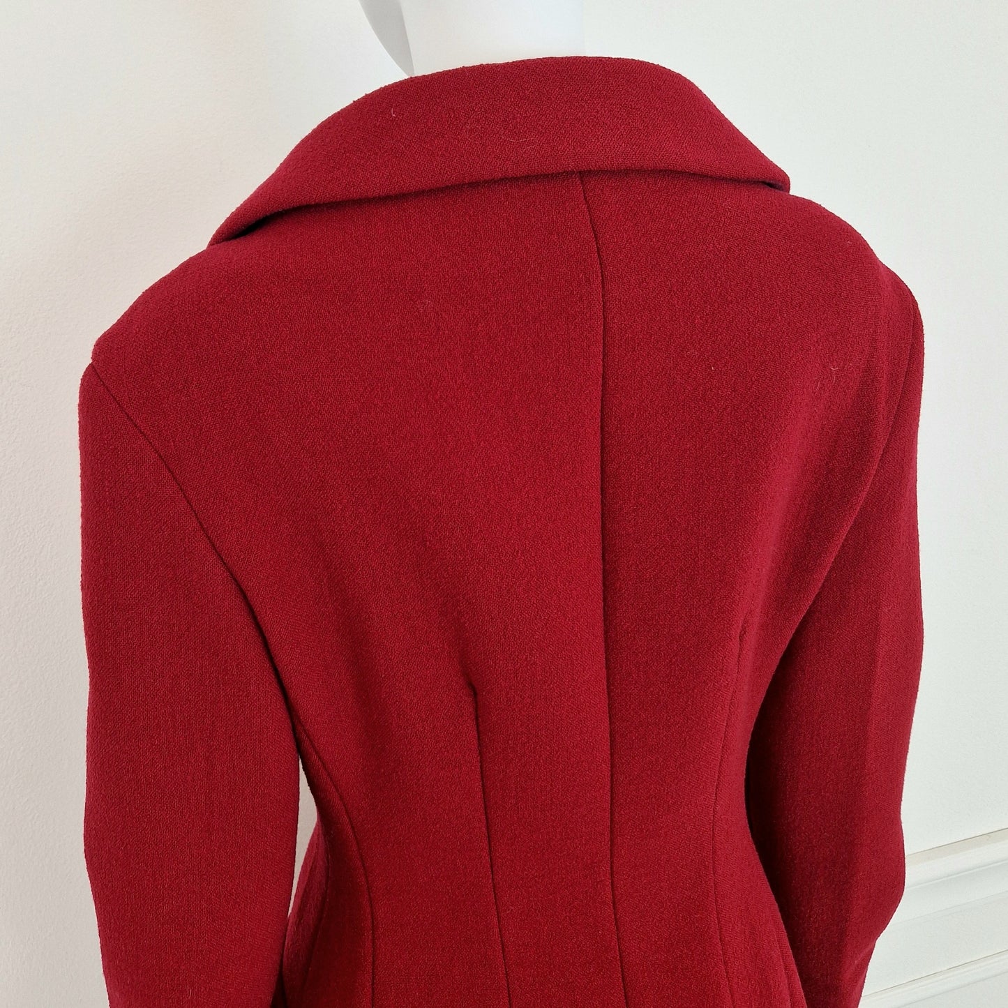 Cappotto Prada Fw2009 rosso carminio
