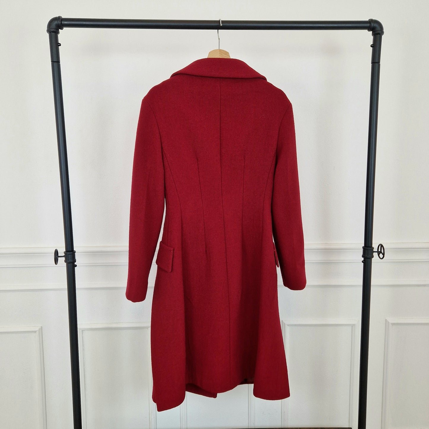 Cappotto Prada Fw2009 rosso carminio