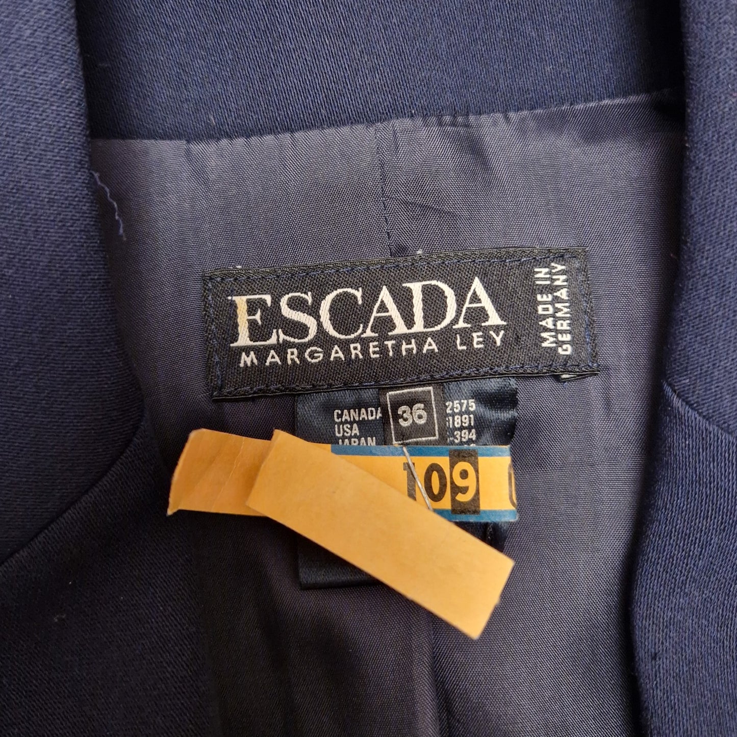 Abito Escada blu con stelle