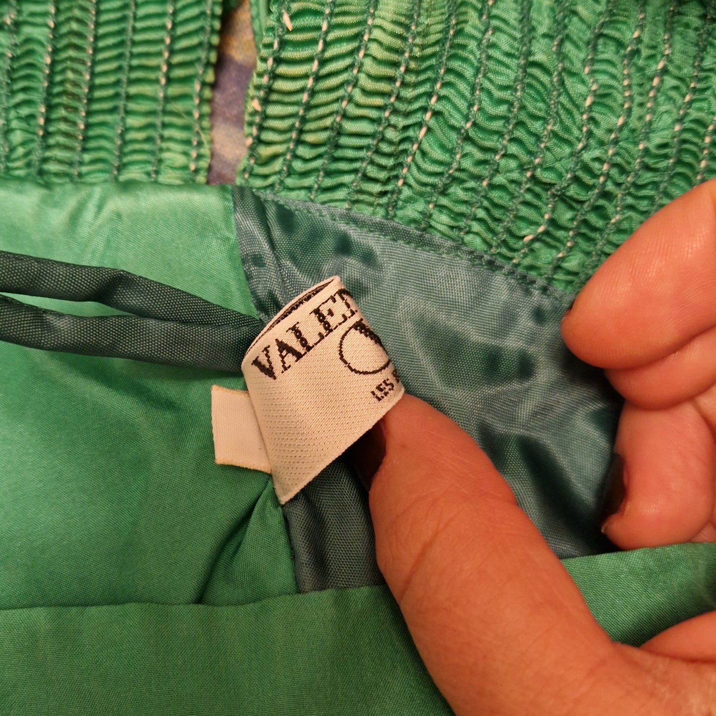 Abito Valentino seta verde