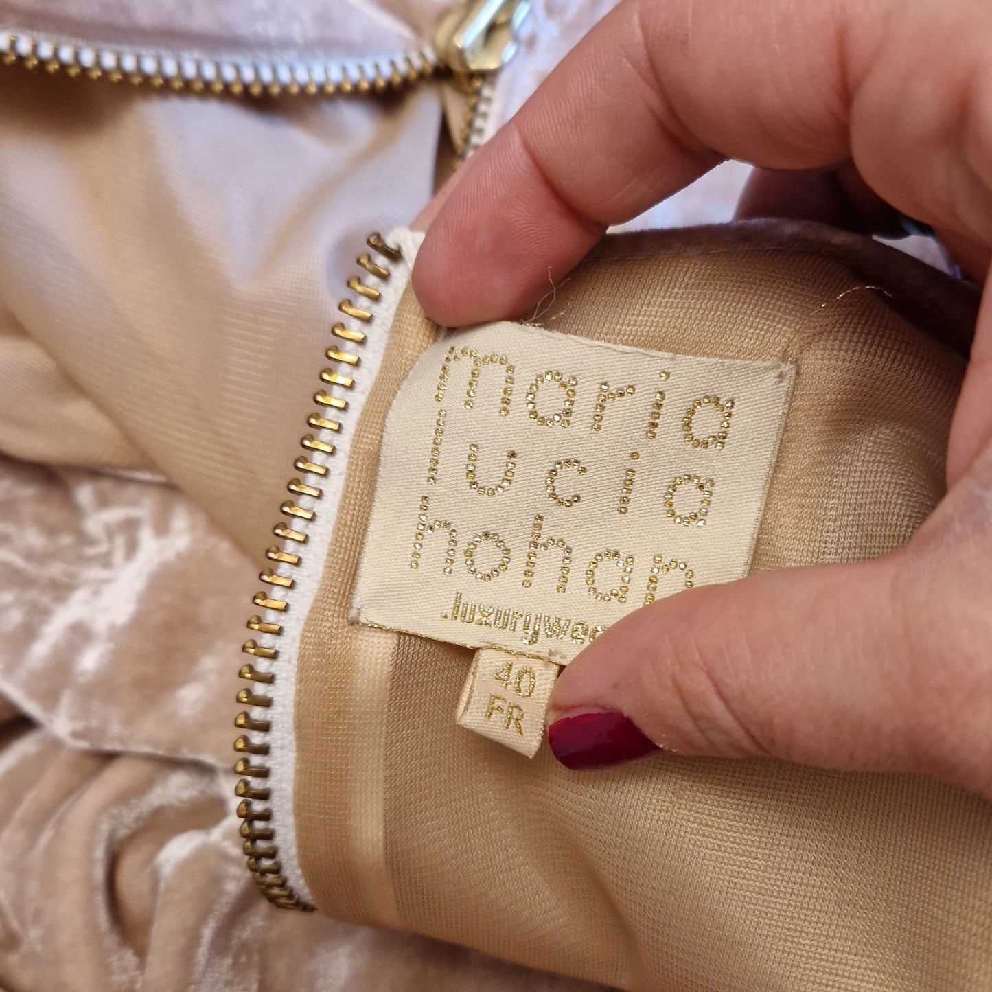 Abito Maria Lucia Hohan velluto