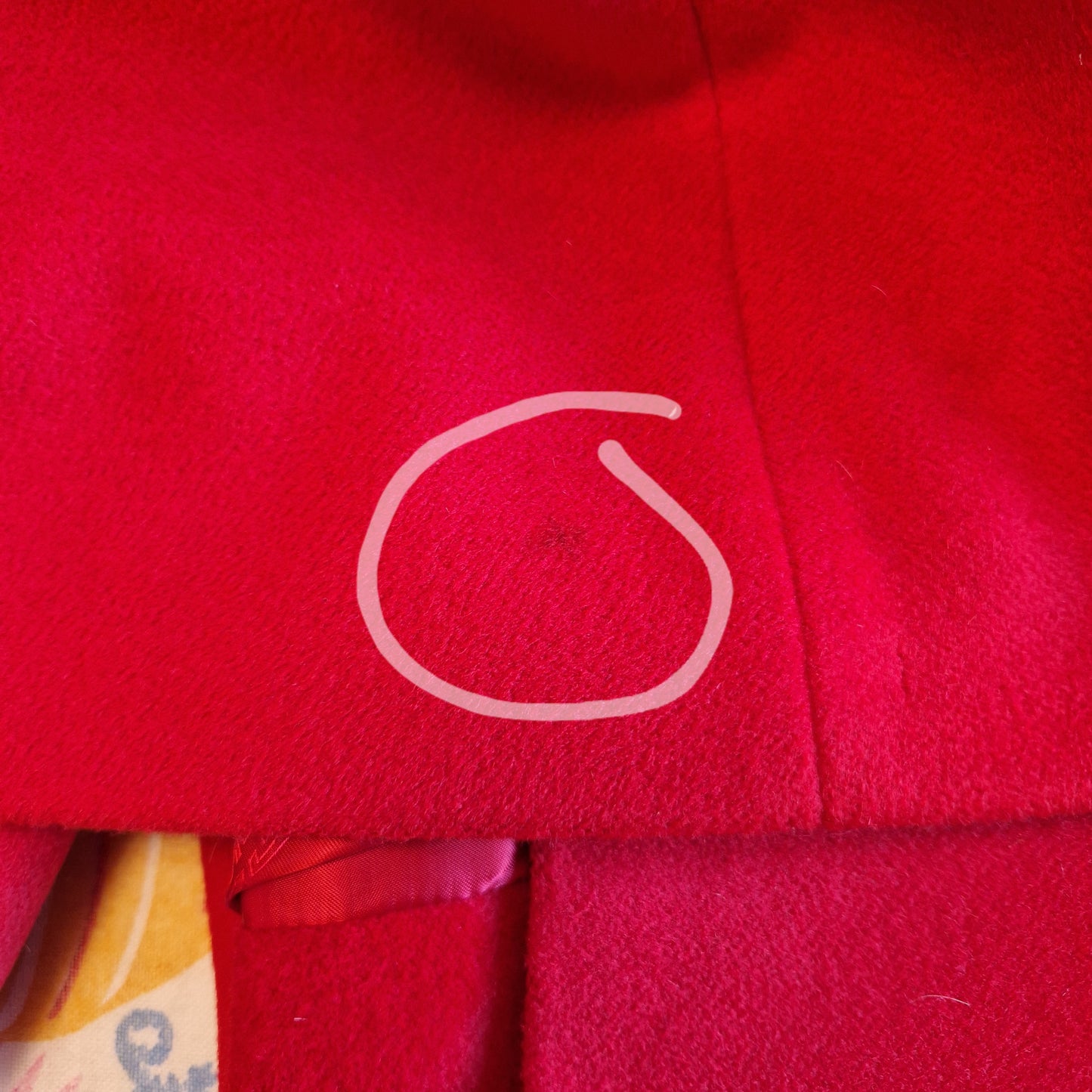 Cappotto Escada cashmere collo coniglio