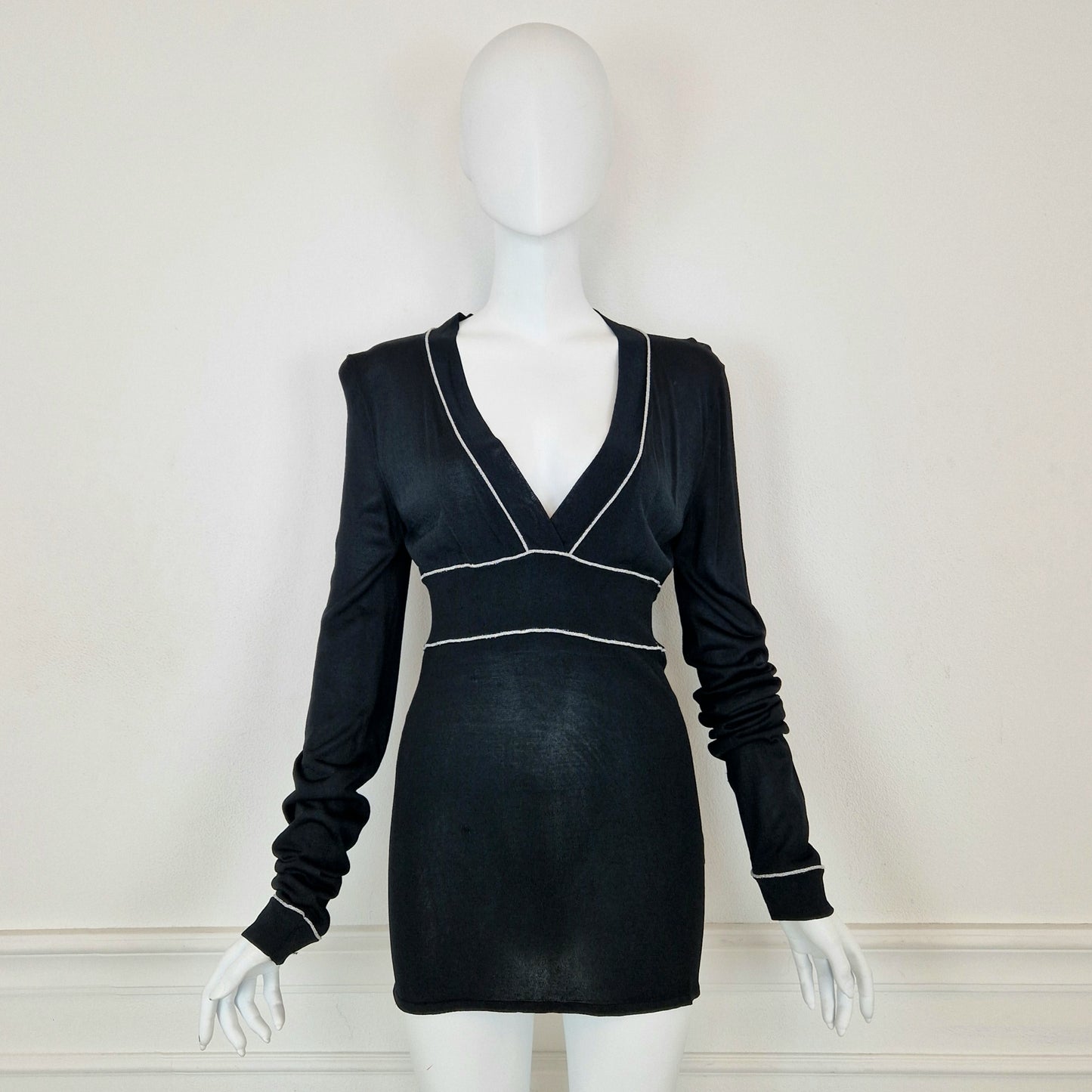 Maglia Gucci 2006 profili argento