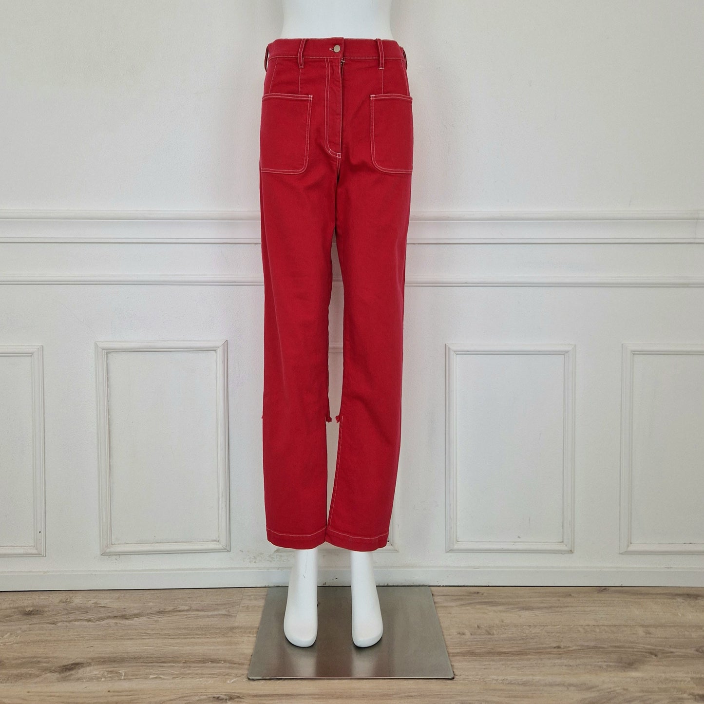 Pantaloni Marios rossi