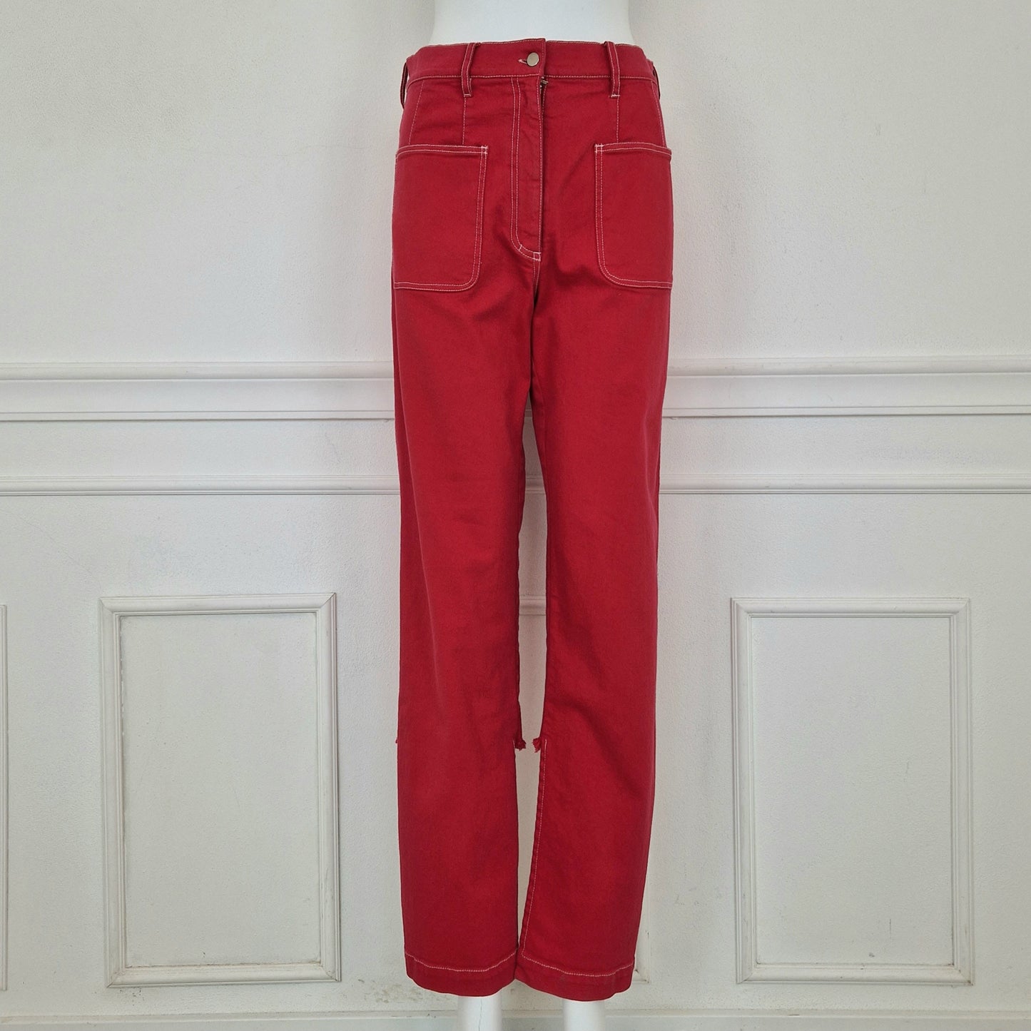 Pantaloni Marios rossi