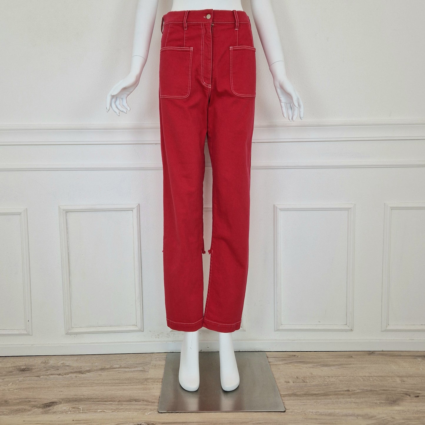 Pantaloni Marios rossi