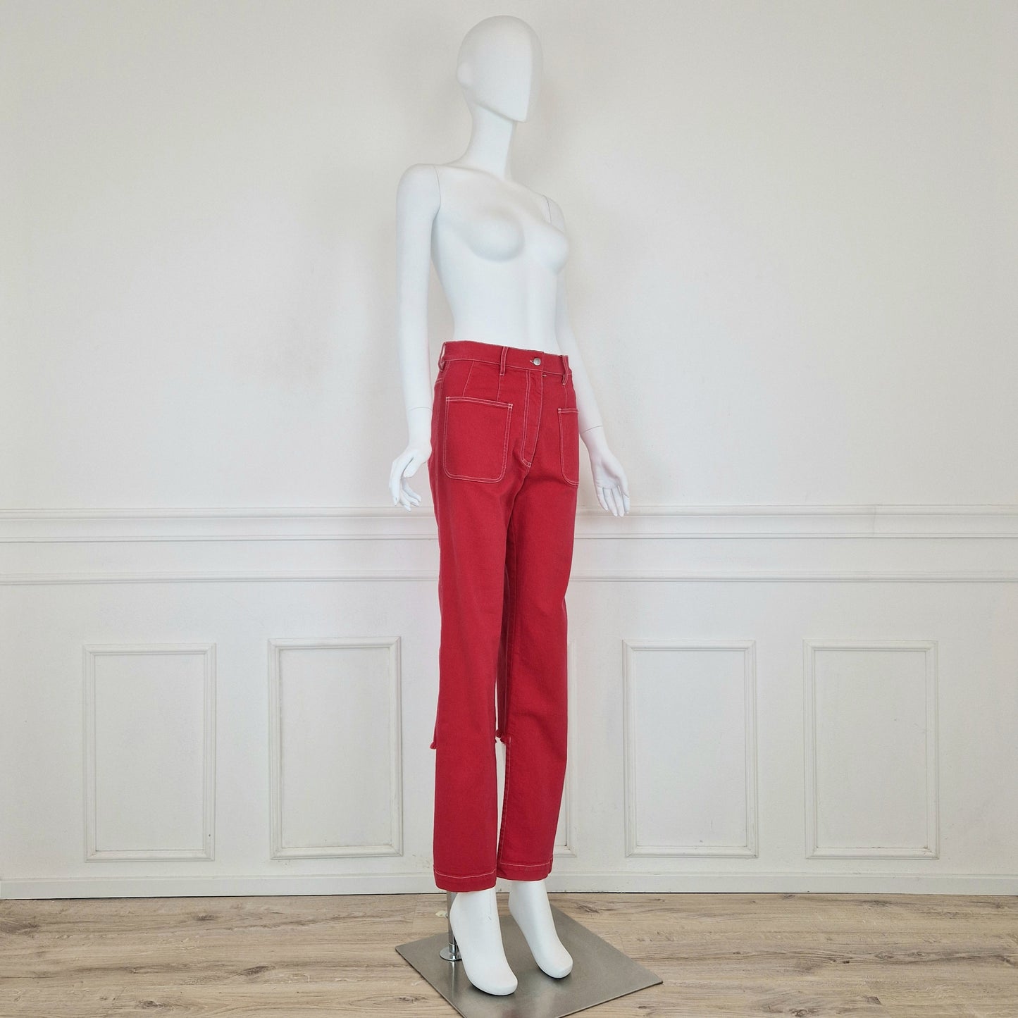 Pantaloni Marios rossi