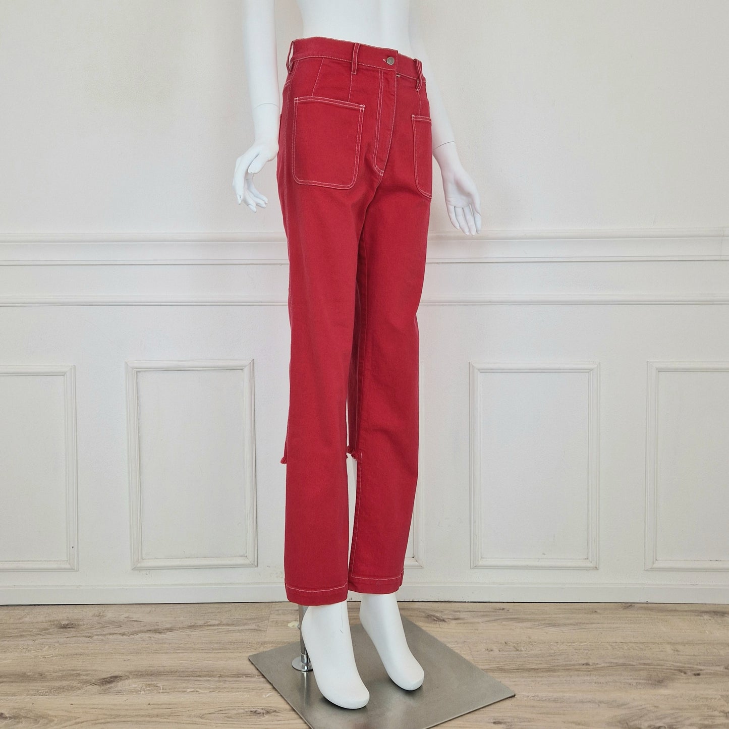 Pantaloni Marios rossi