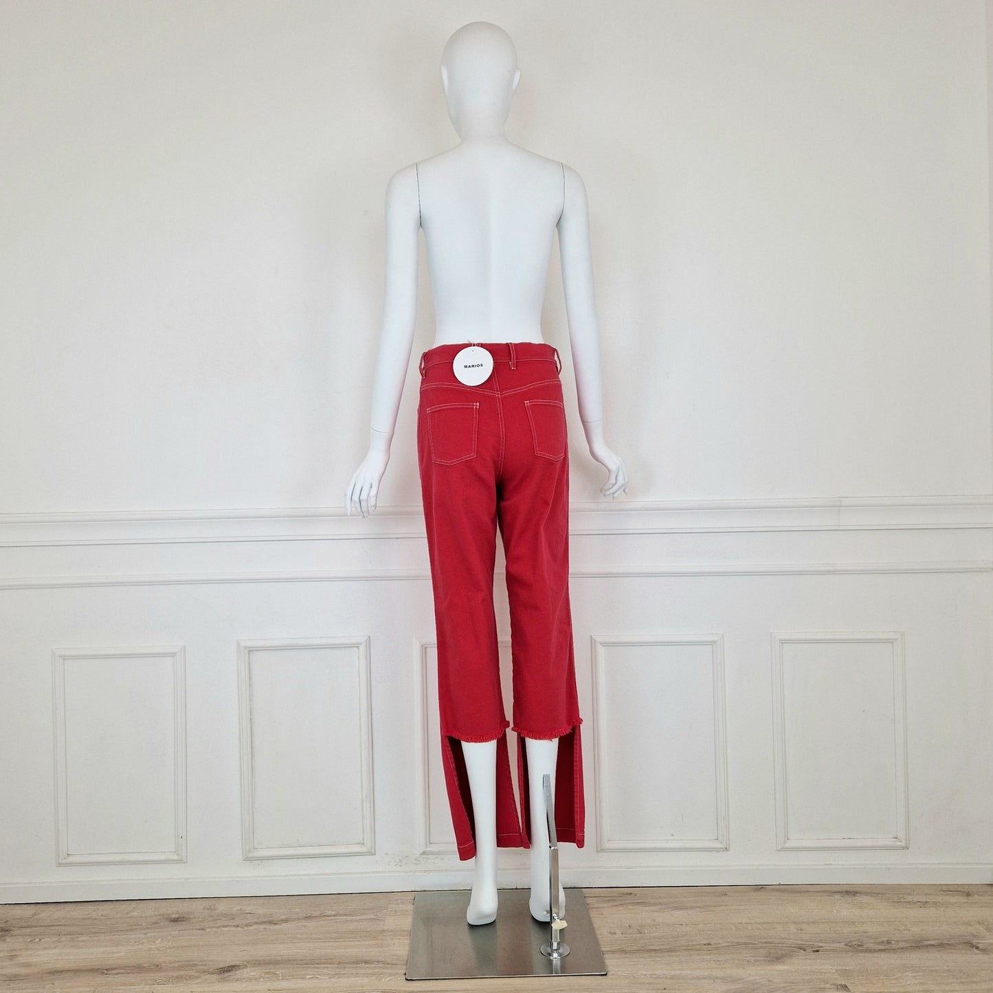 Pantaloni Marios rossi