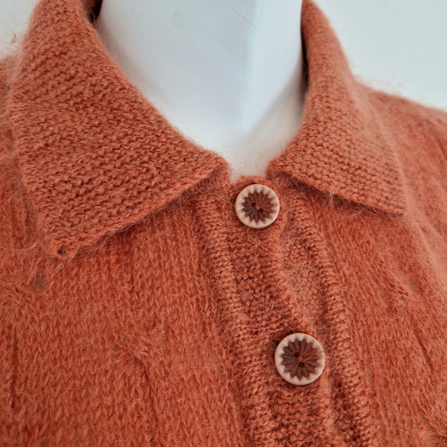 Maglione vintage color pesca