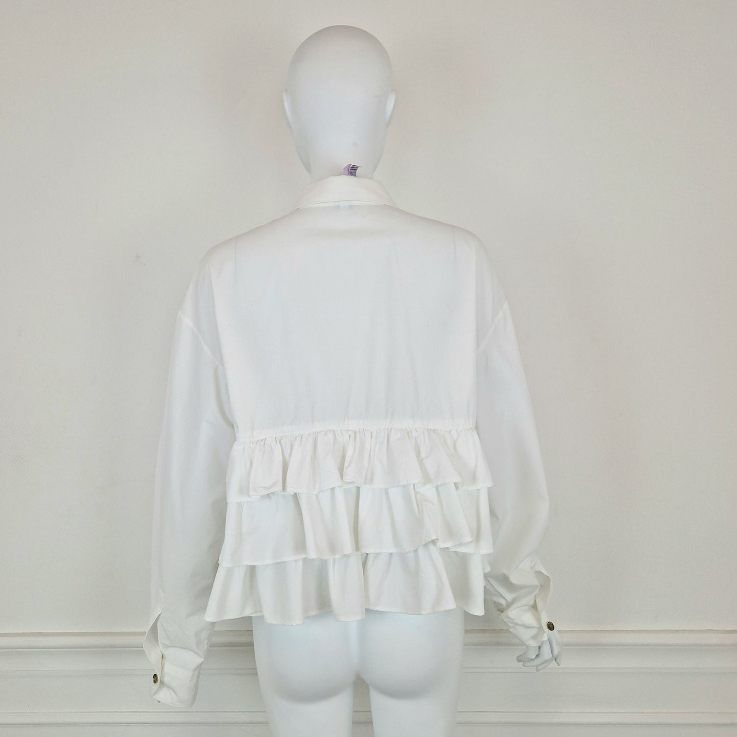 Romeo Gigli | Camicia bianca con balze