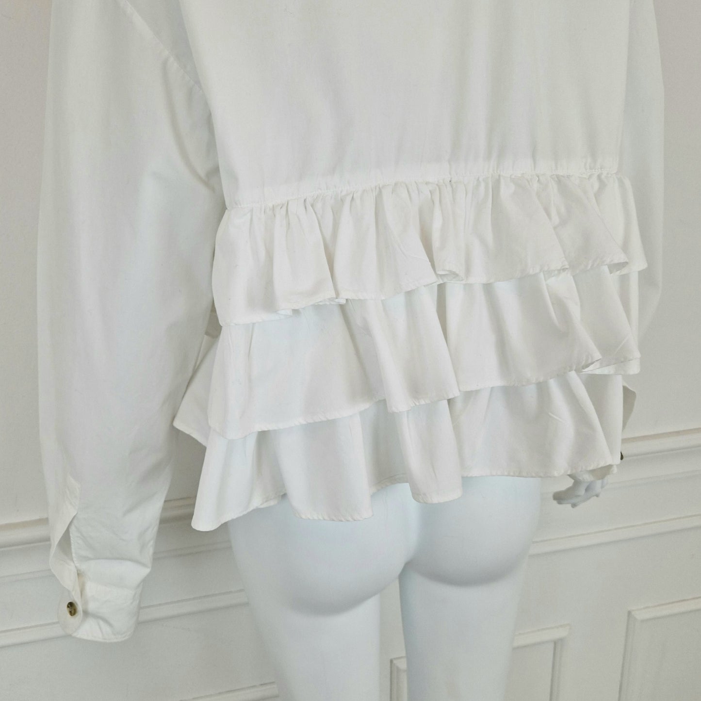 Romeo Gigli | Camicia bianca con balze