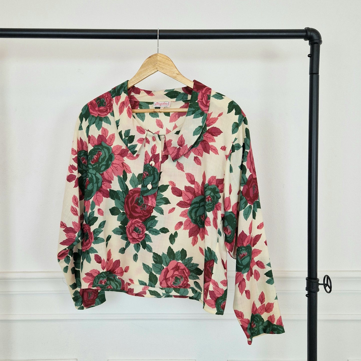 Blusa Daniela Bongiorno fiori