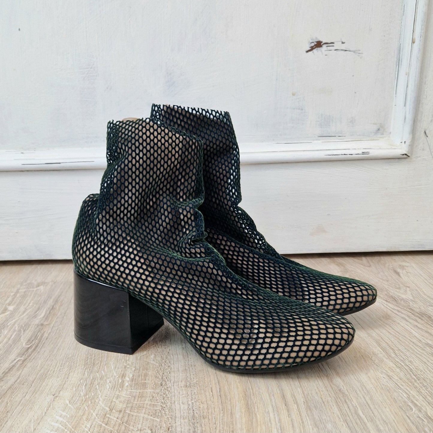 Stivaletti MM6 Maison Margiela retina verde