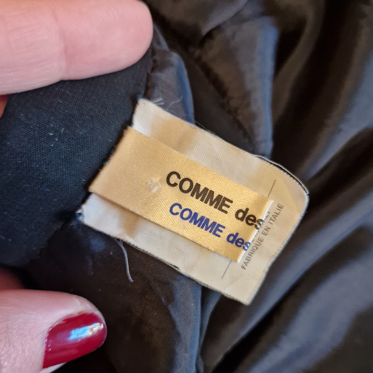 Gonna Comme des Garçons doppio strato