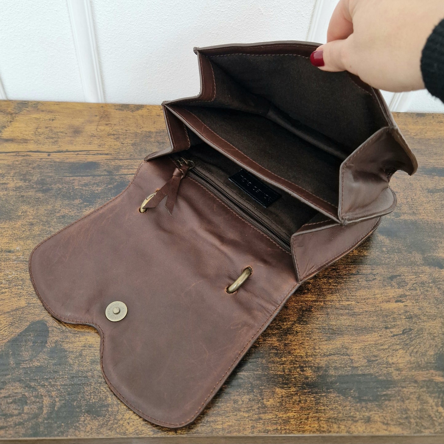 Borsa Romeo Gigli tessuto e nappine