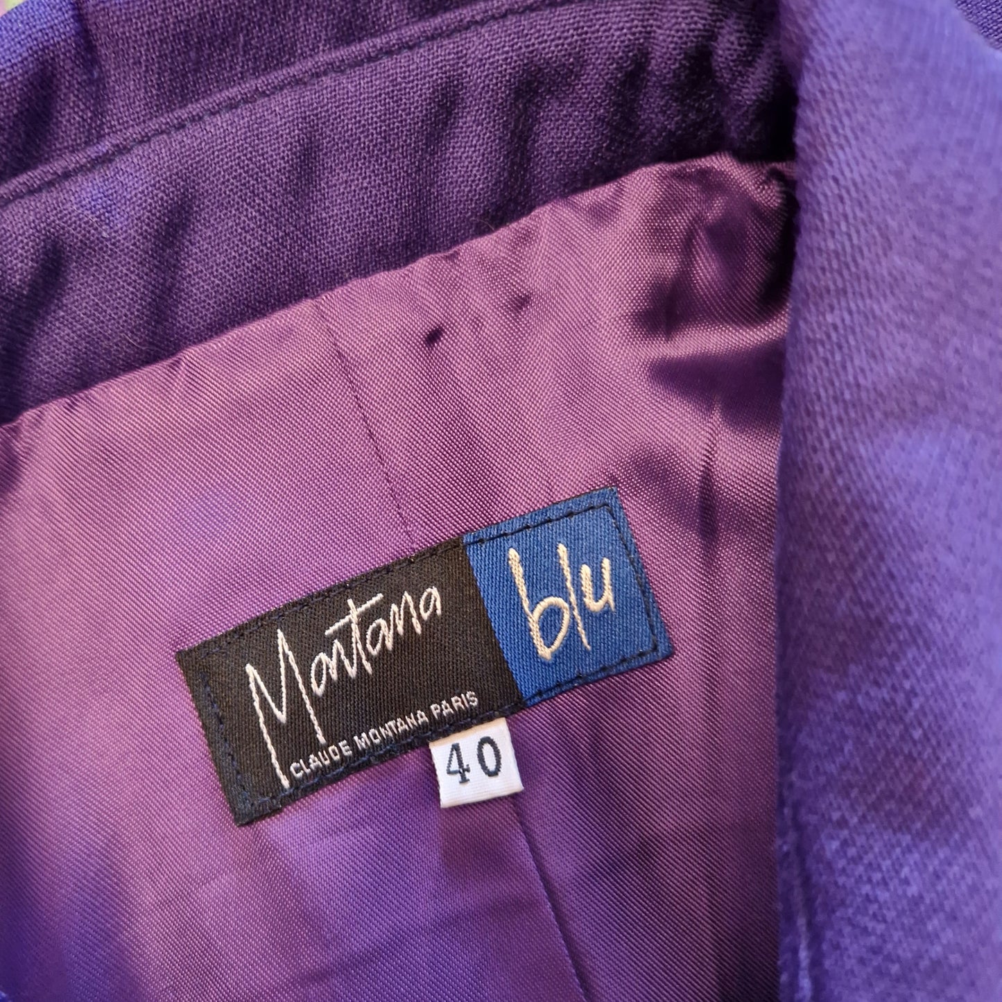 Cappotto Claude Montana viola