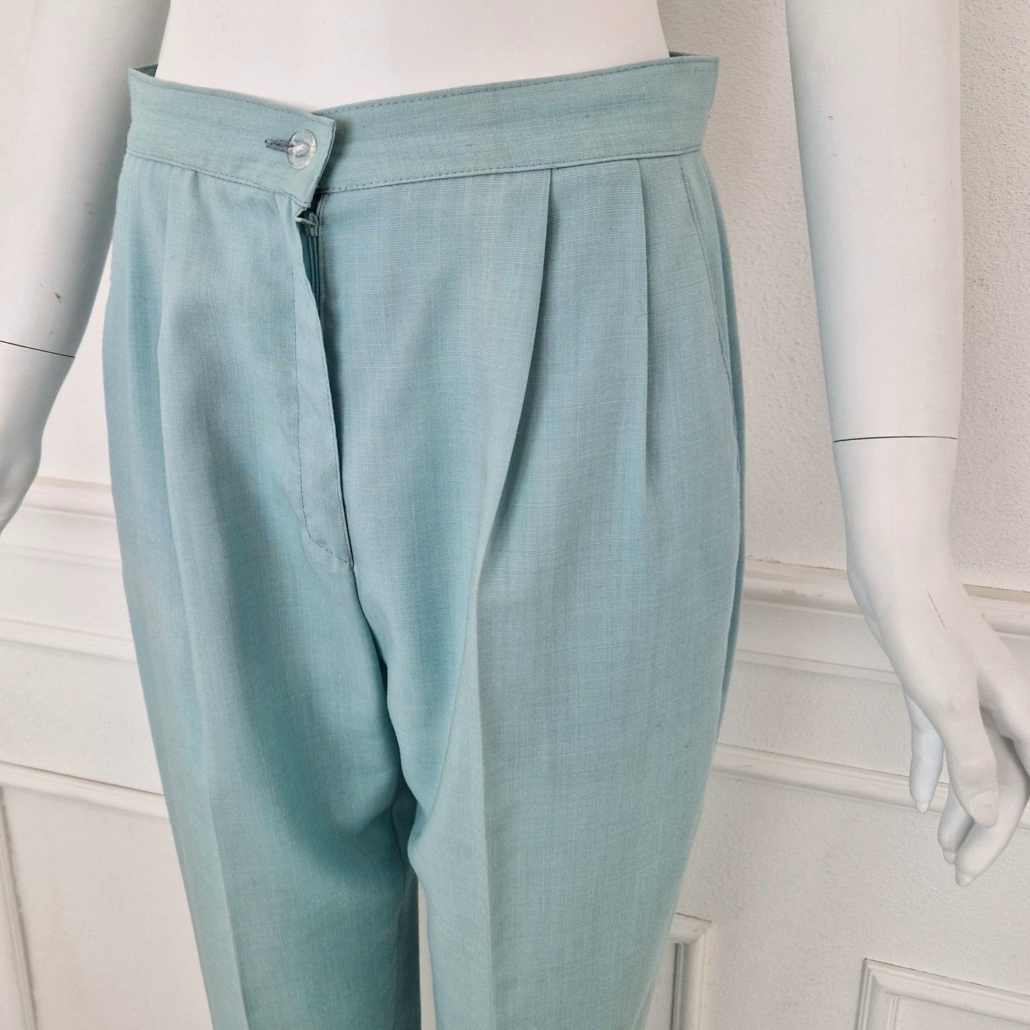 Pantaloni vintage azzurri