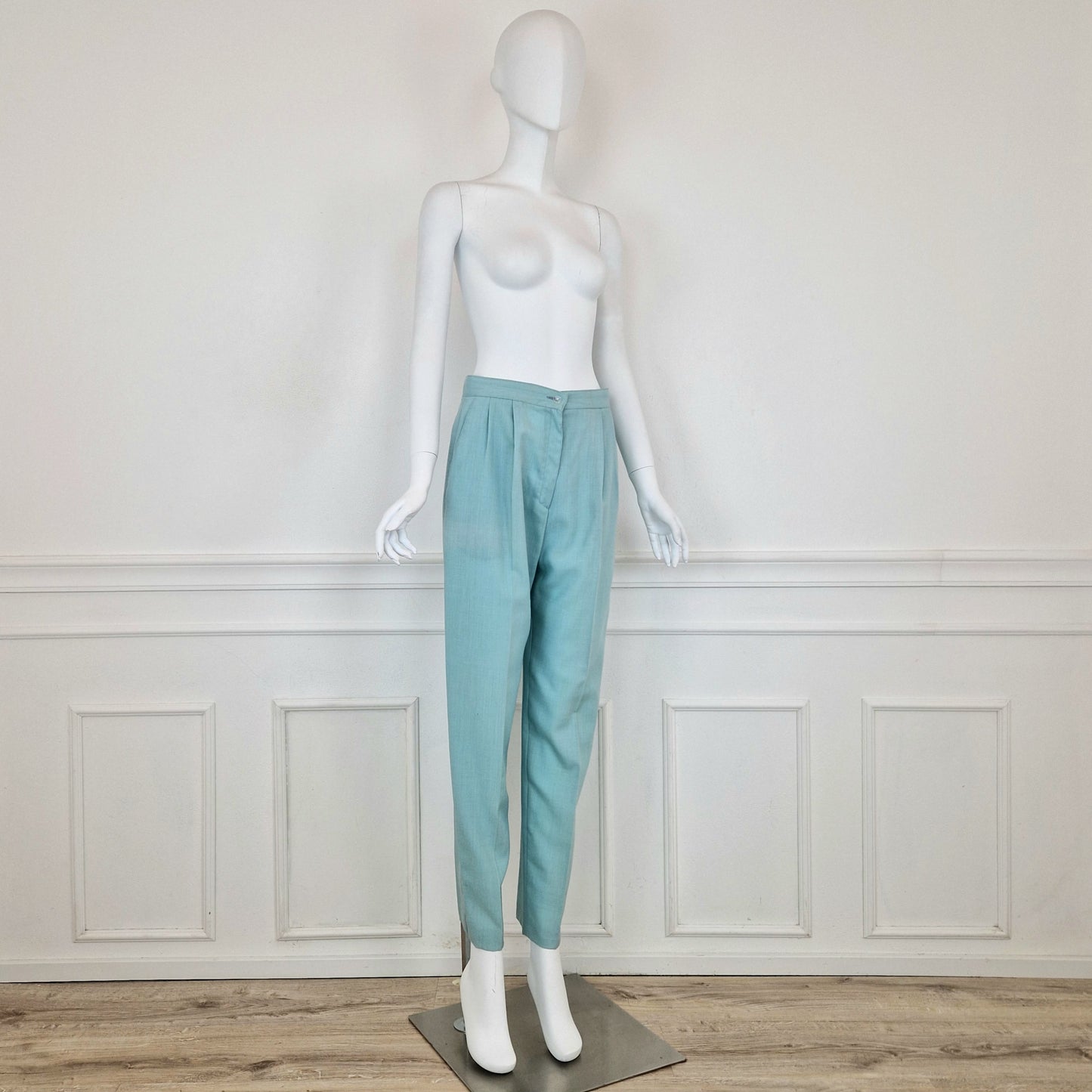 Pantaloni vintage azzurri