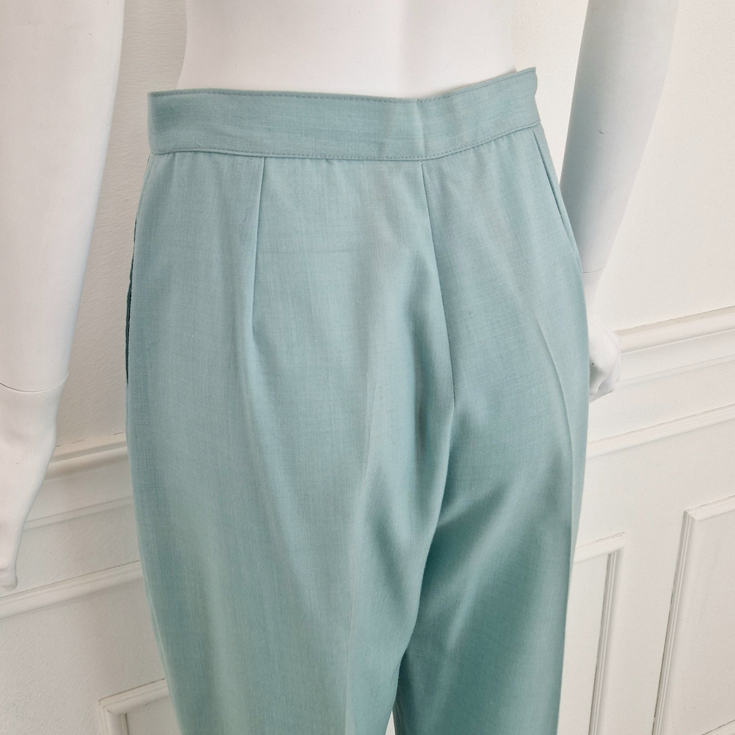 Pantaloni vintage azzurri