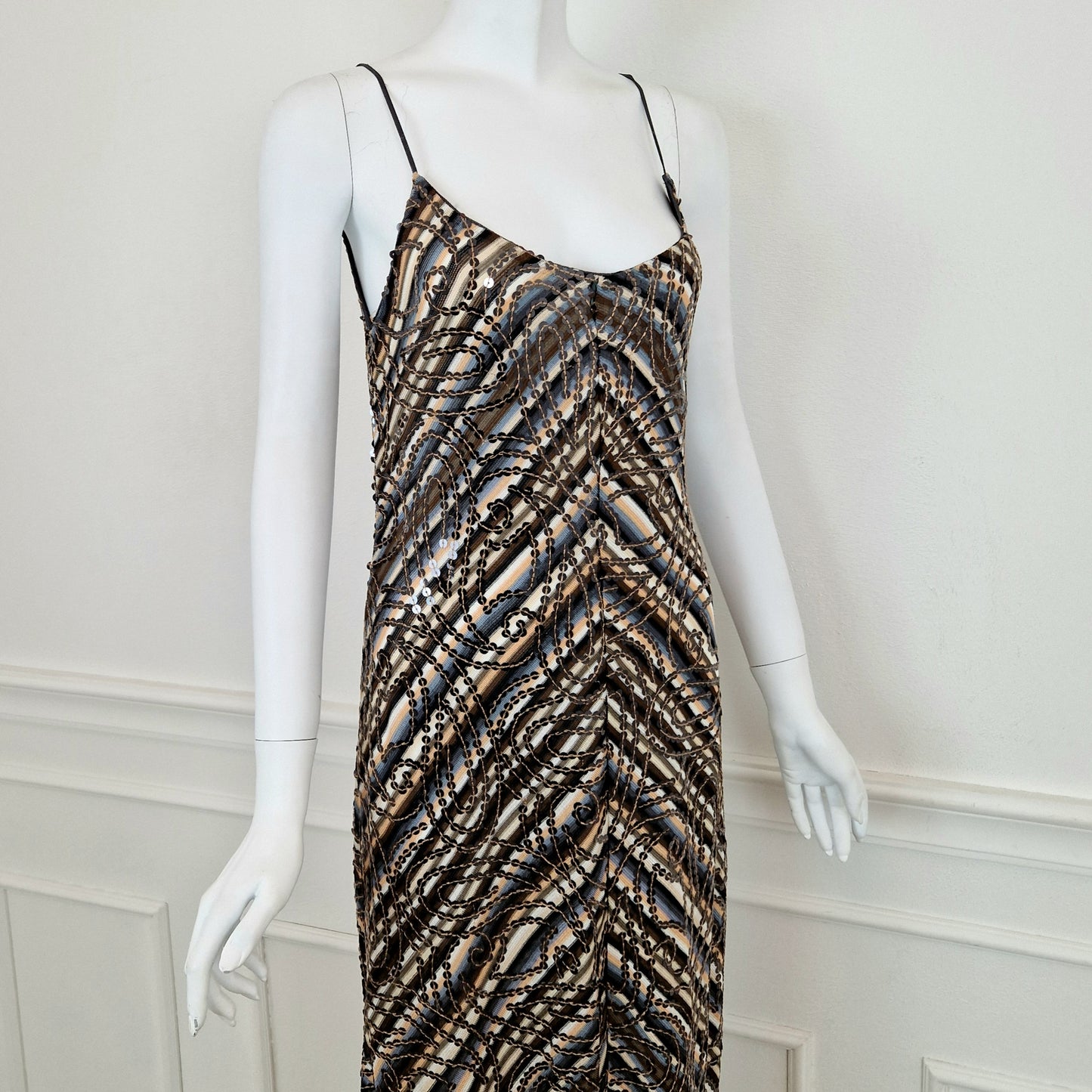 Abito lungo Missoni paillettes