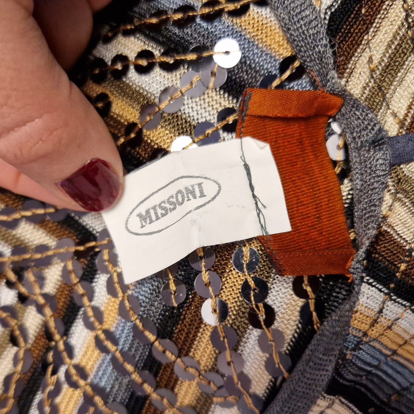 Abito lungo Missoni paillettes