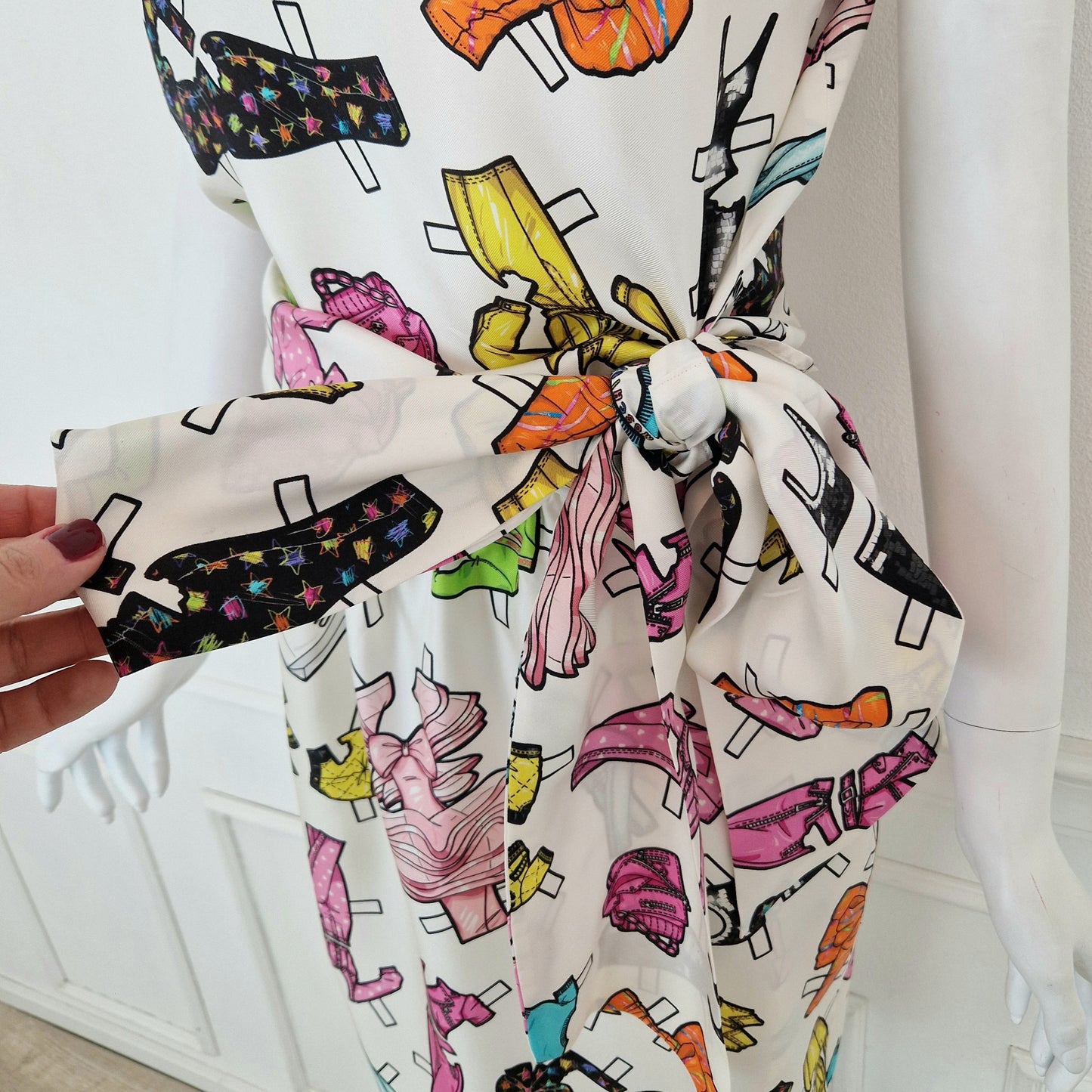 Moschino | Abito in seta spring 2015