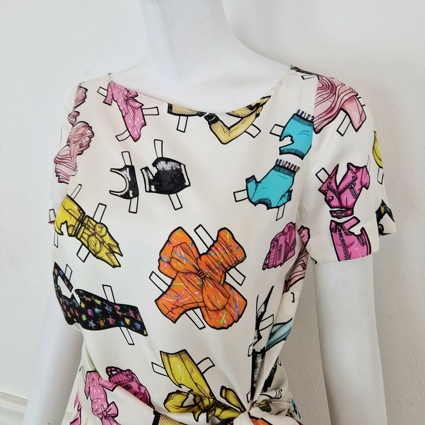 Moschino | Abito in seta spring 2015