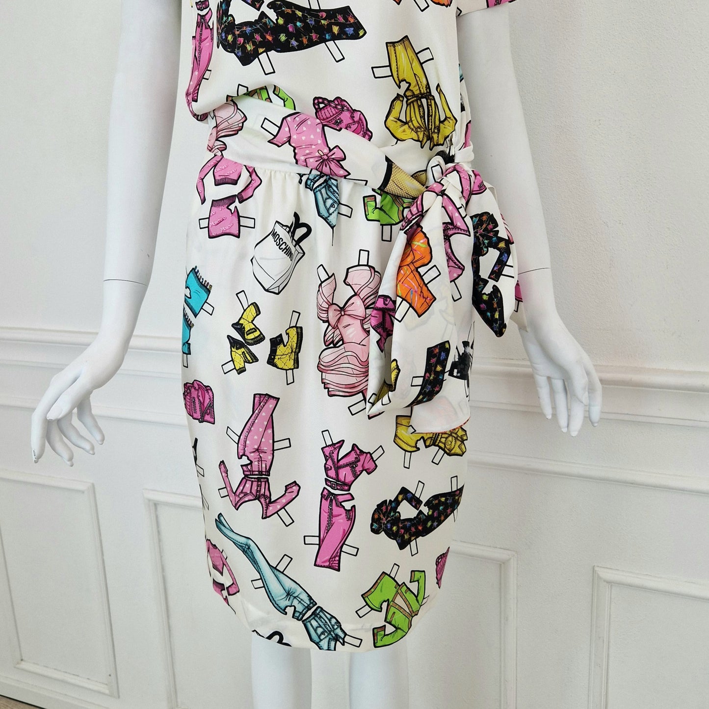 Moschino | Abito in seta spring 2015