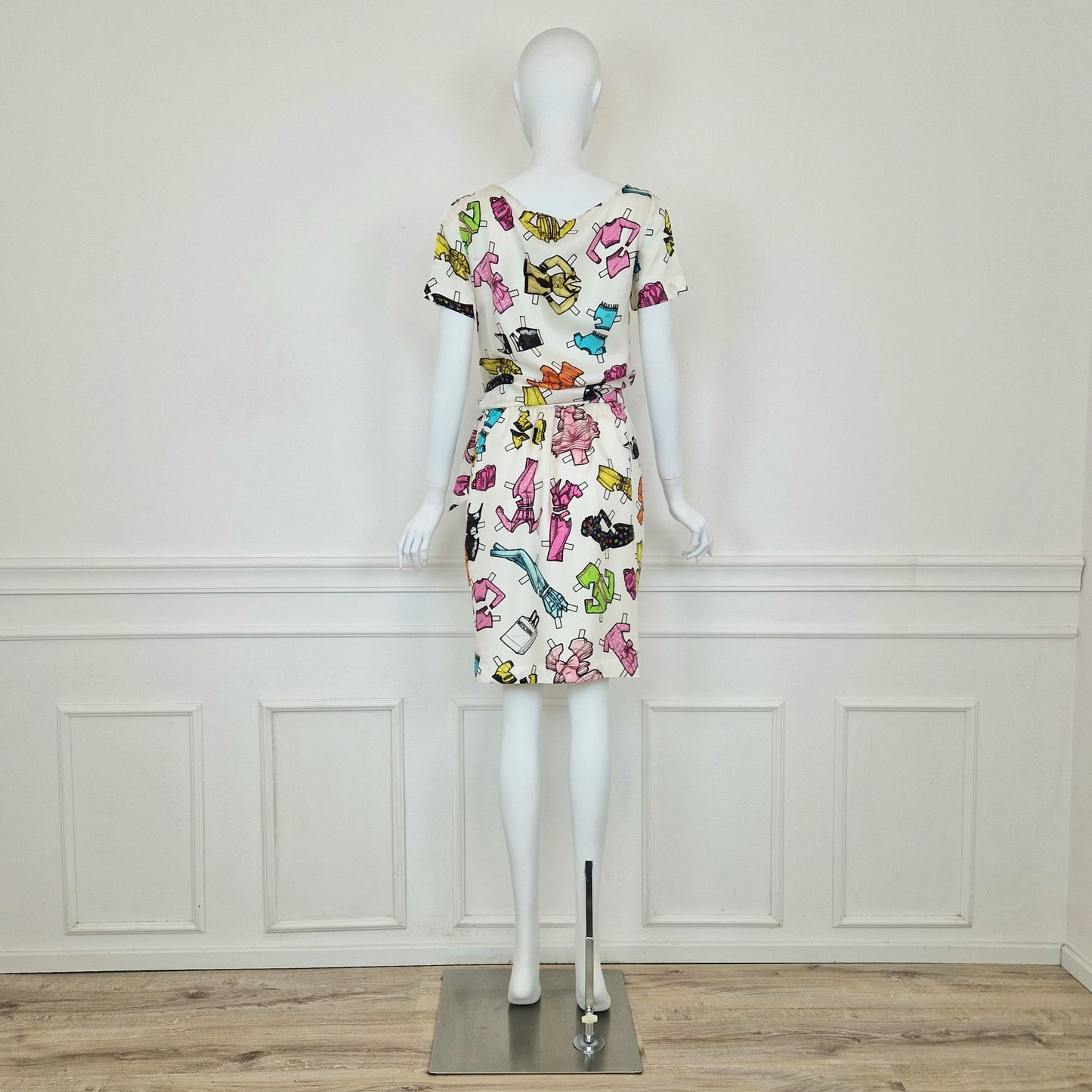 Moschino | Abito in seta spring 2015