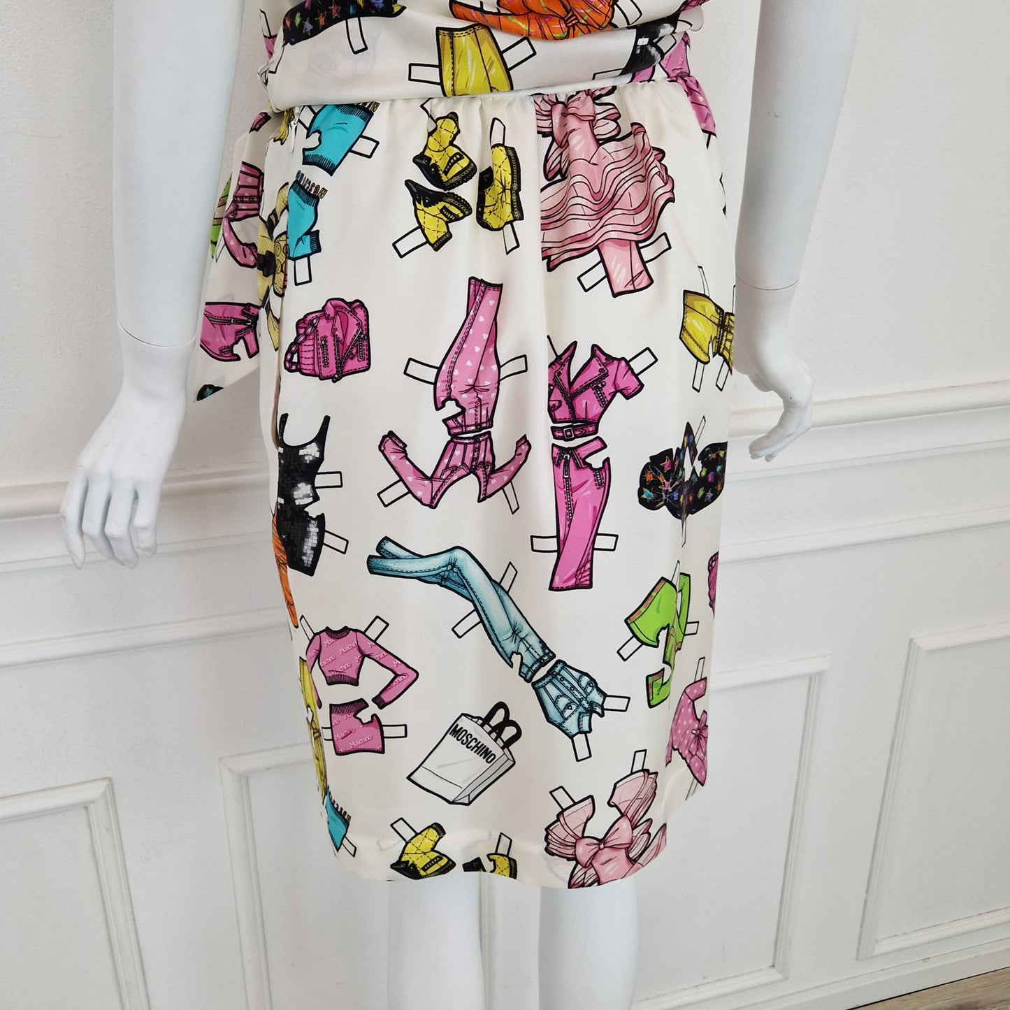 Moschino | Abito in seta spring 2015