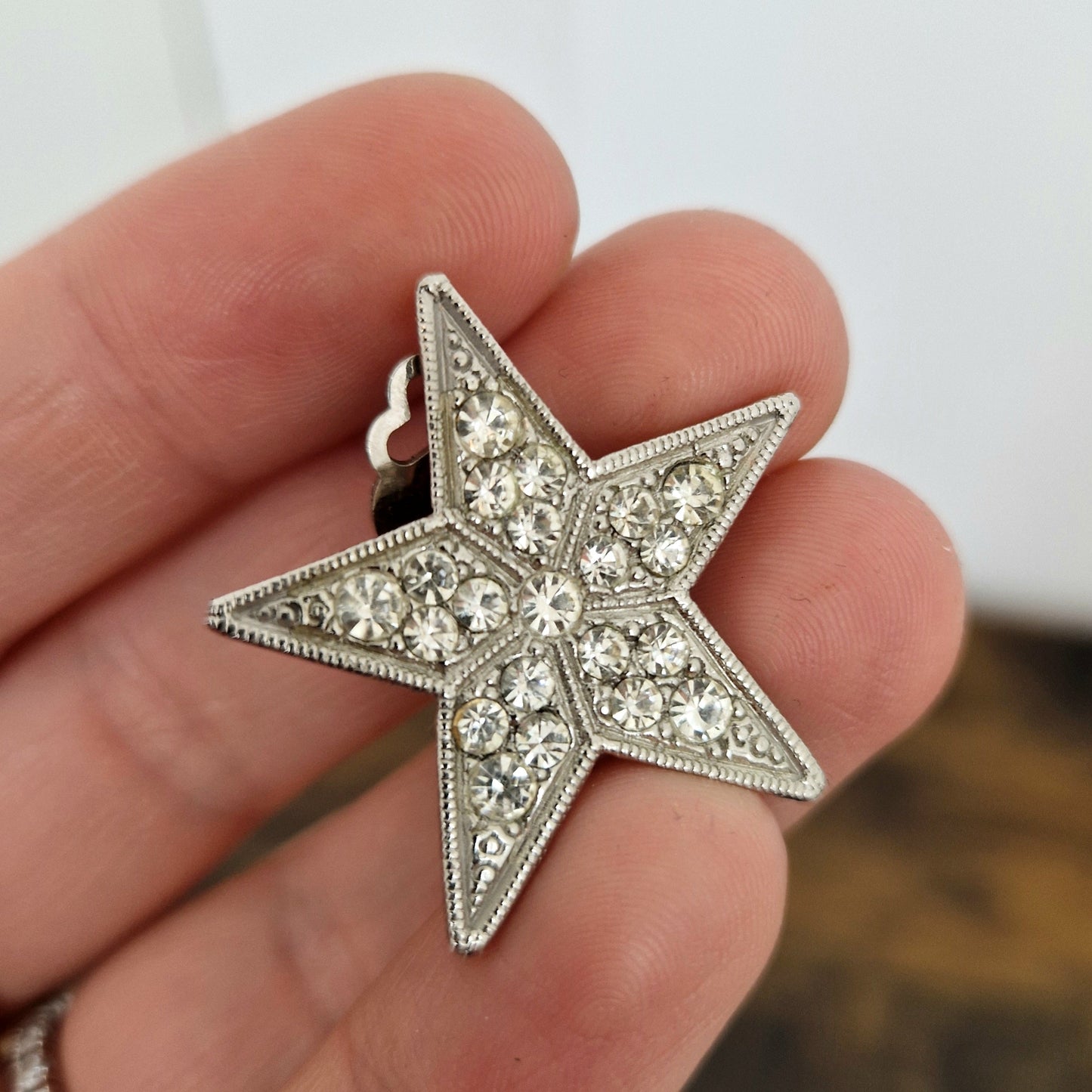 Orecchini stelle clip