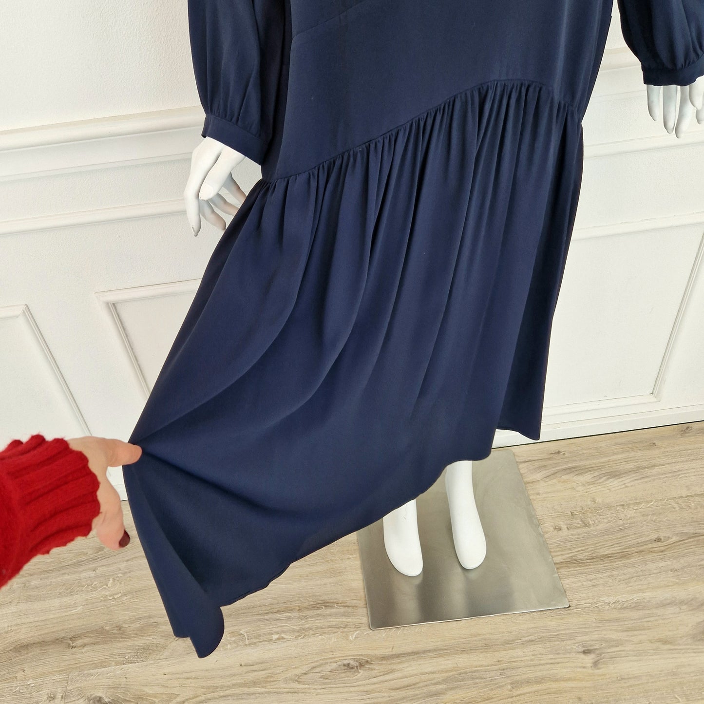 Abito Semicouture blu notte