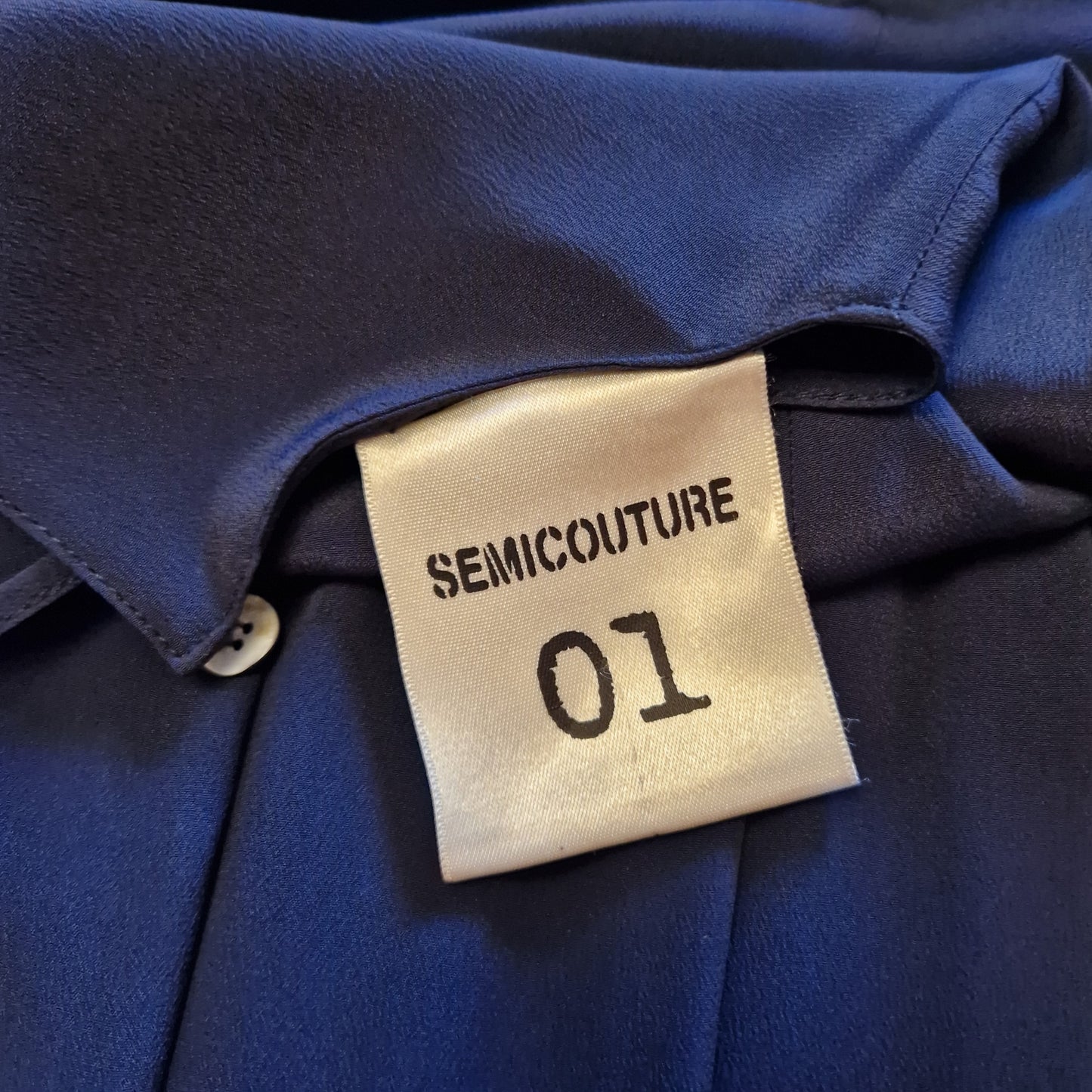 Abito Semicouture blu notte