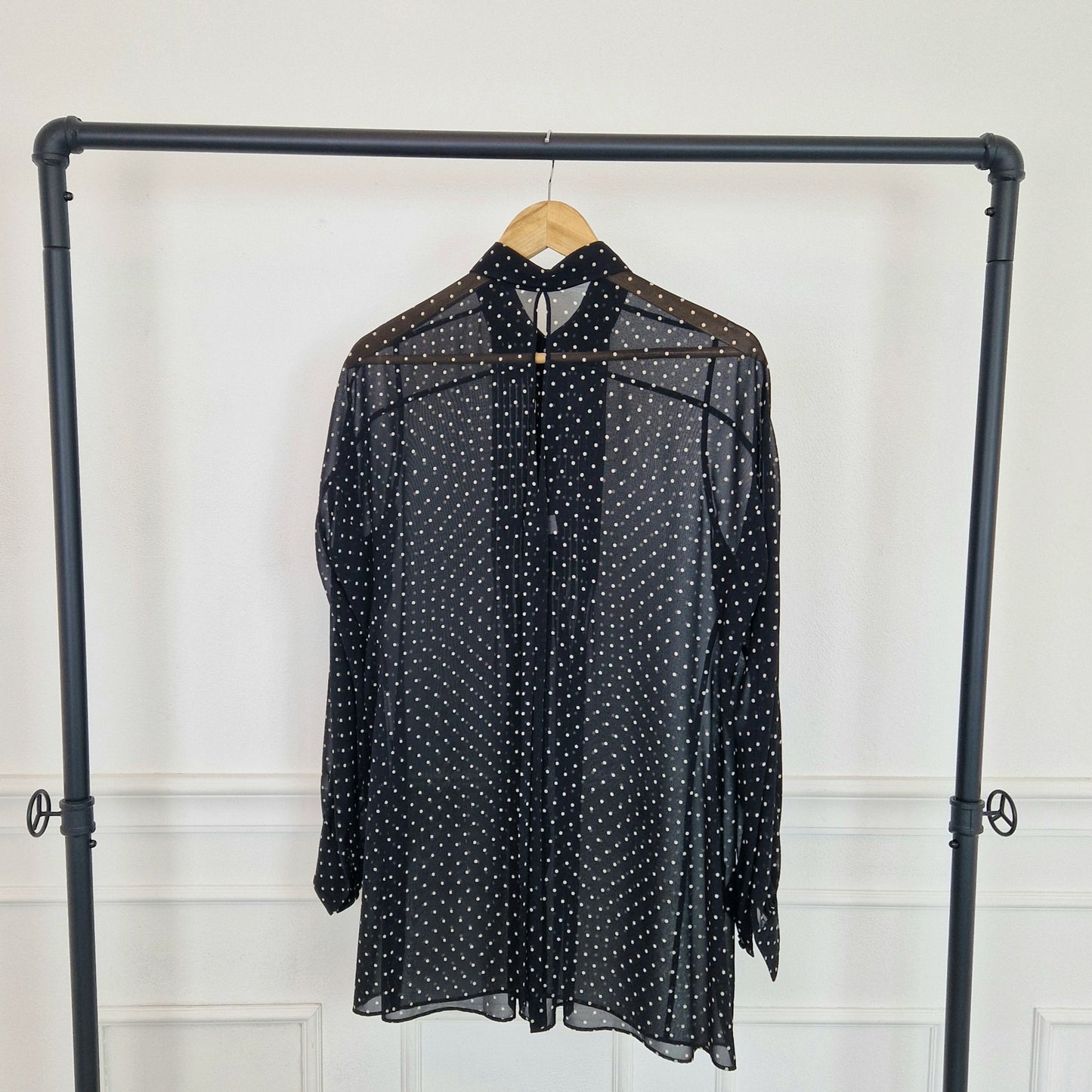 Camicia Junya Watanabe Comme des Garçons voile pois