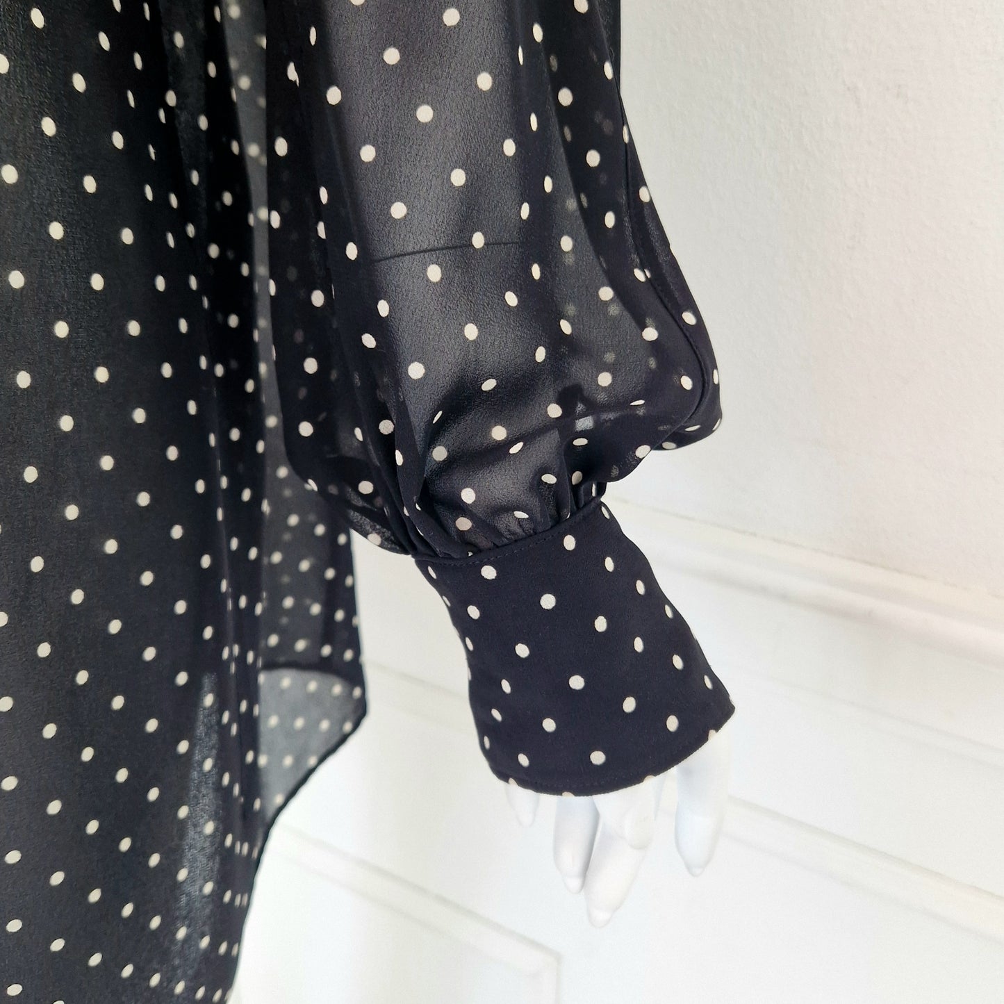 Camicia Junya Watanabe Comme des Garçons voile pois