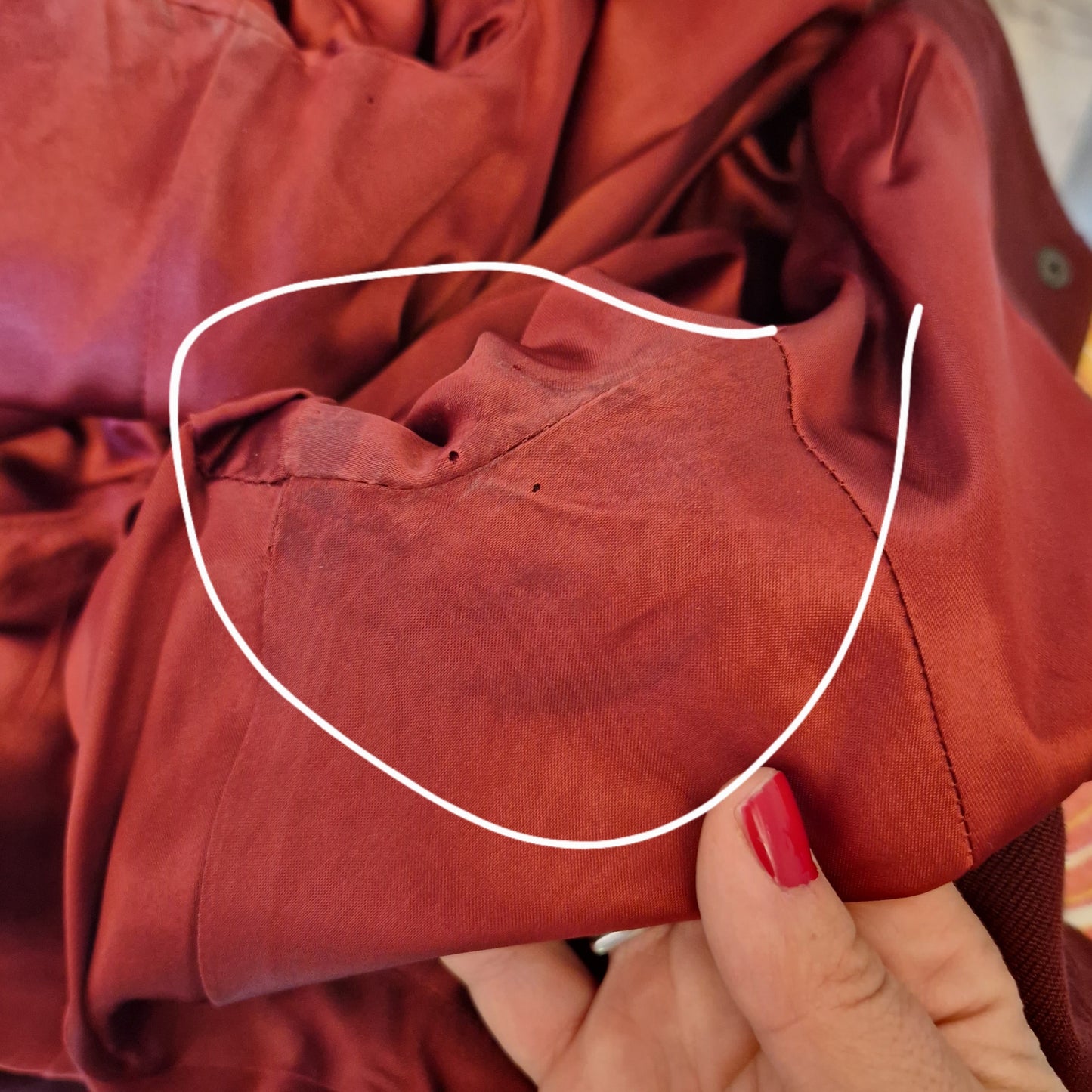 Giacca Thierry Mugler bordeaux