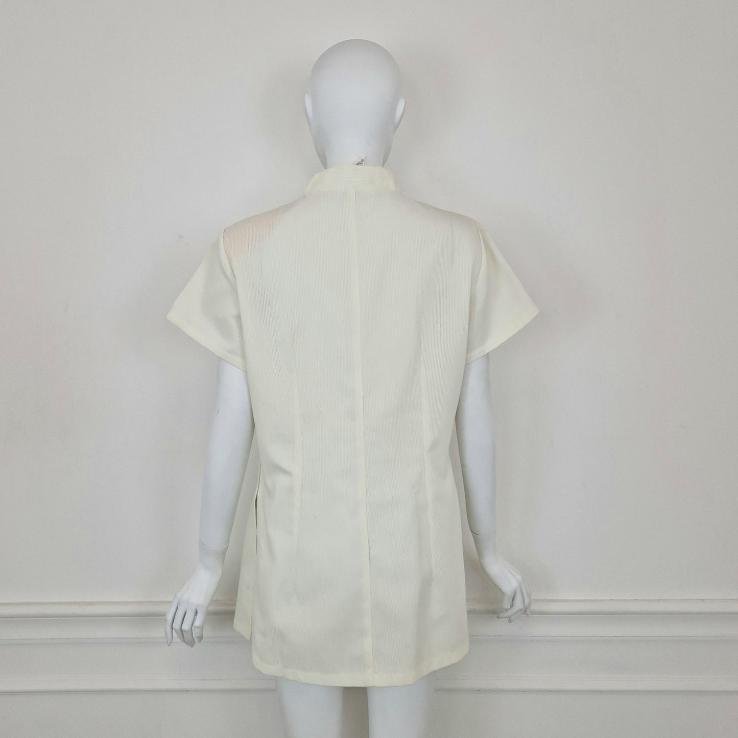 Camicia orientaleggiante piquet cotone