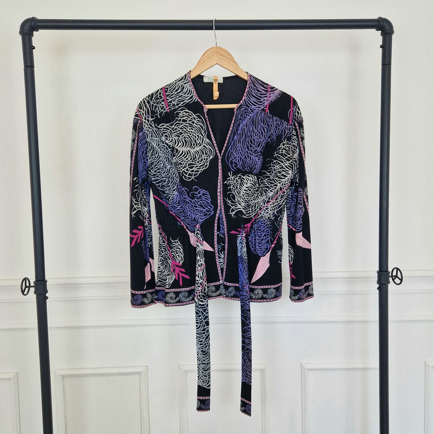 Emilio Pucci | Blusa vintage jersey di seta