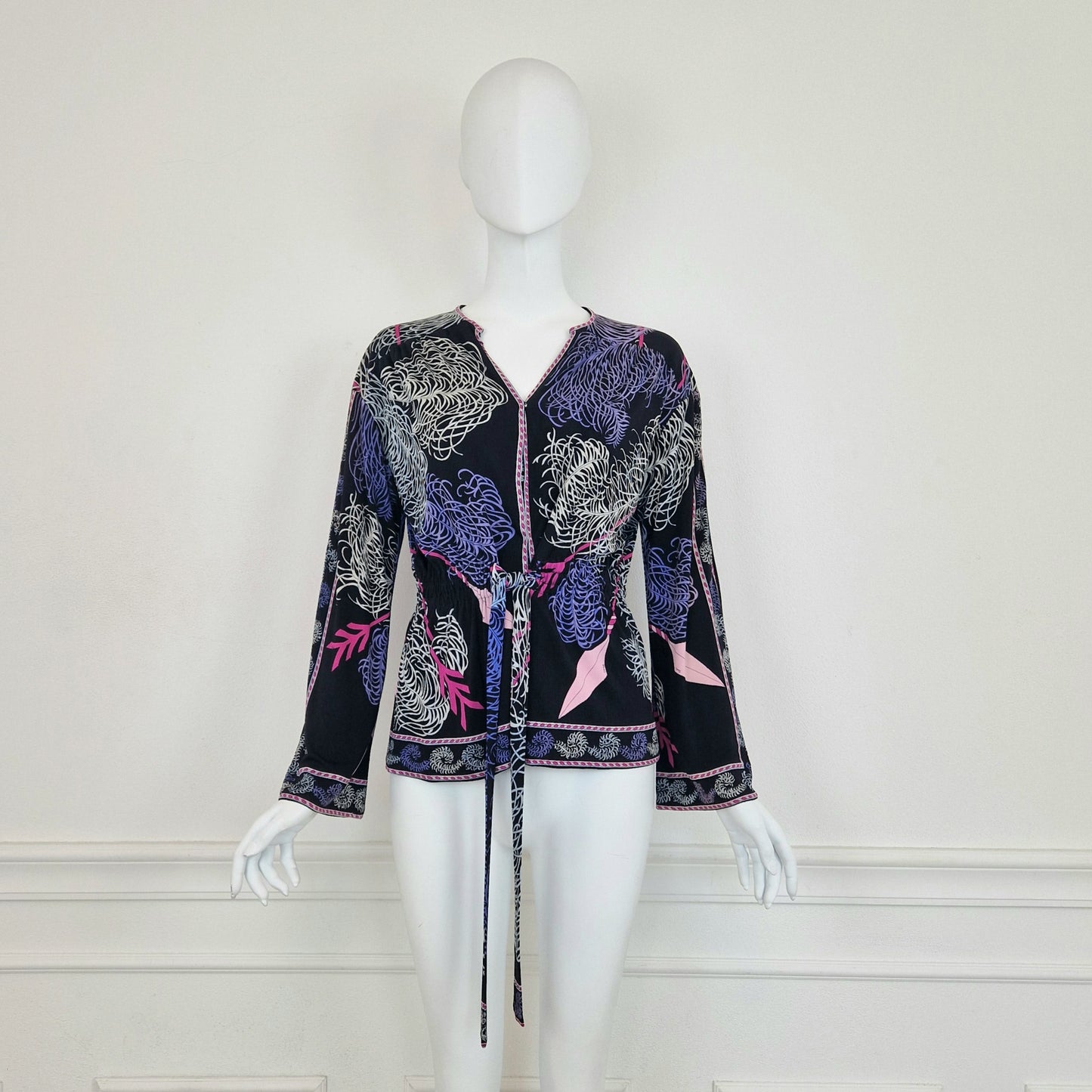 Emilio Pucci | Blusa vintage jersey di seta