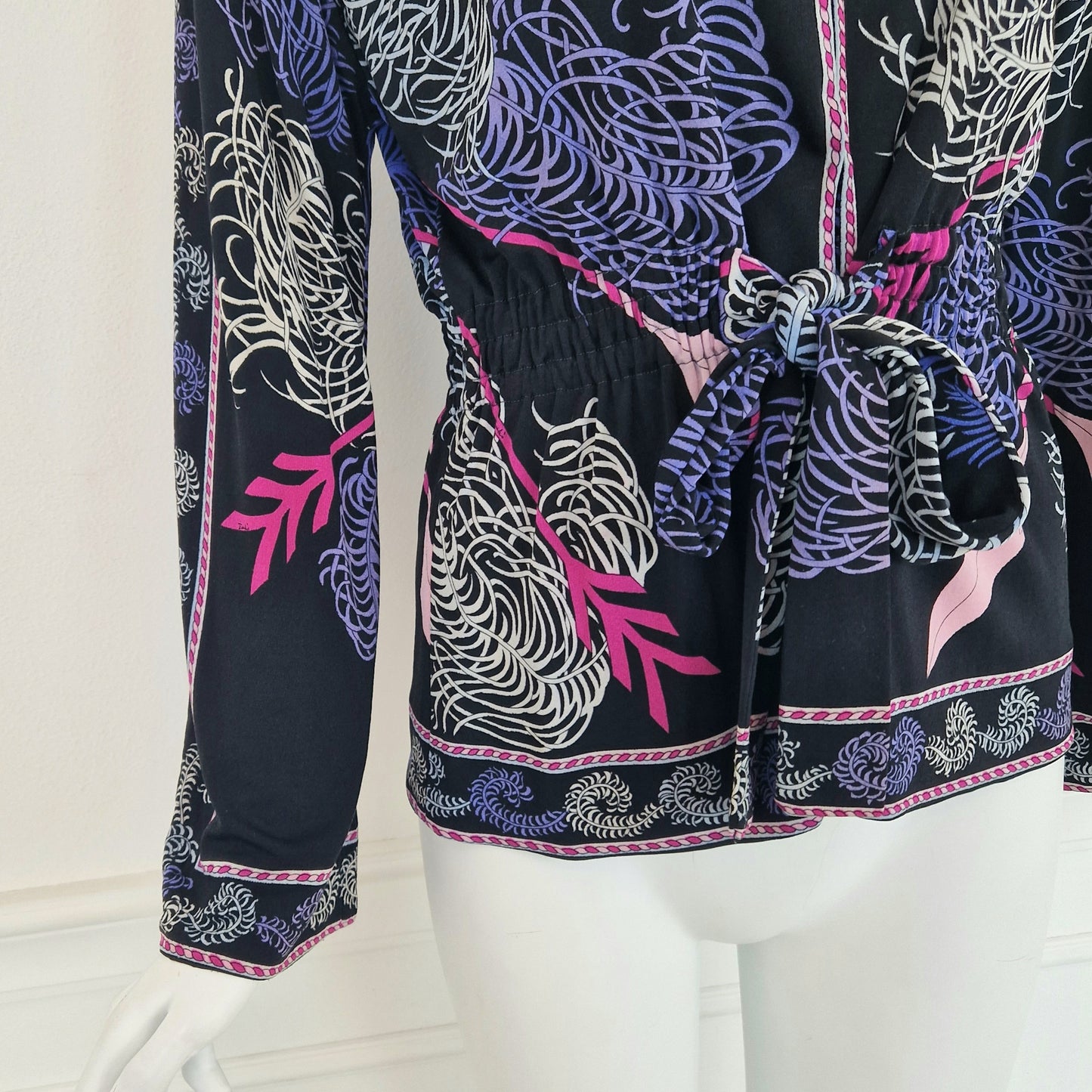 Emilio Pucci | Blusa vintage jersey di seta