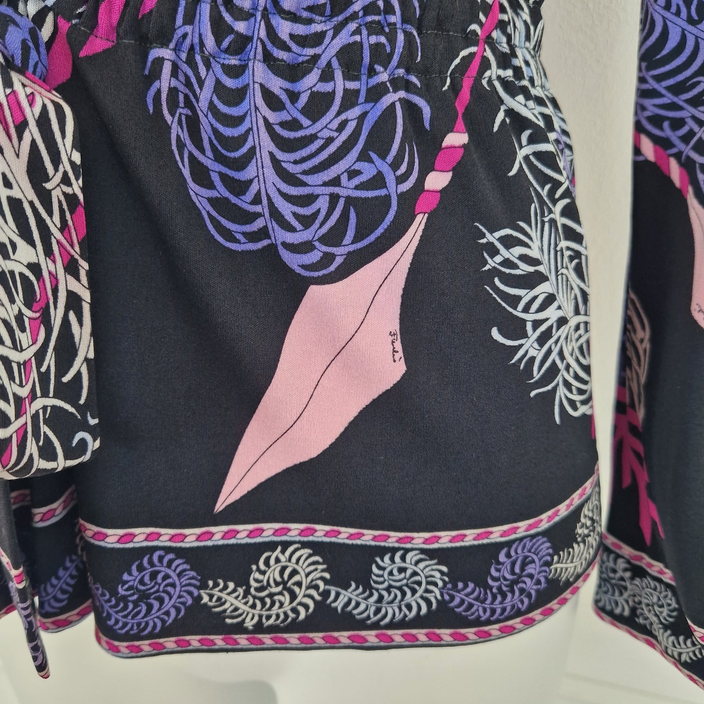 Emilio Pucci | Blusa vintage jersey di seta