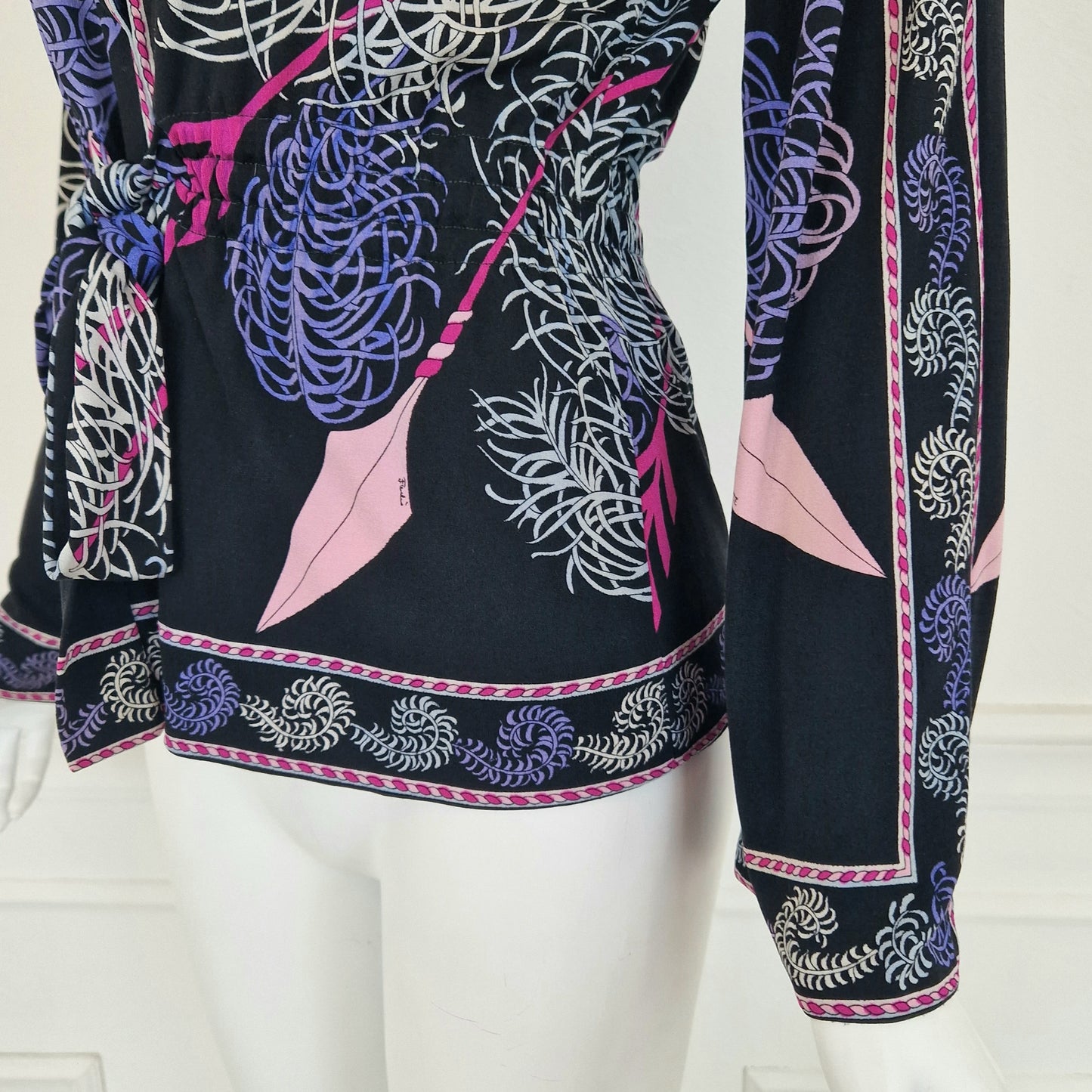 Emilio Pucci | Blusa vintage jersey di seta